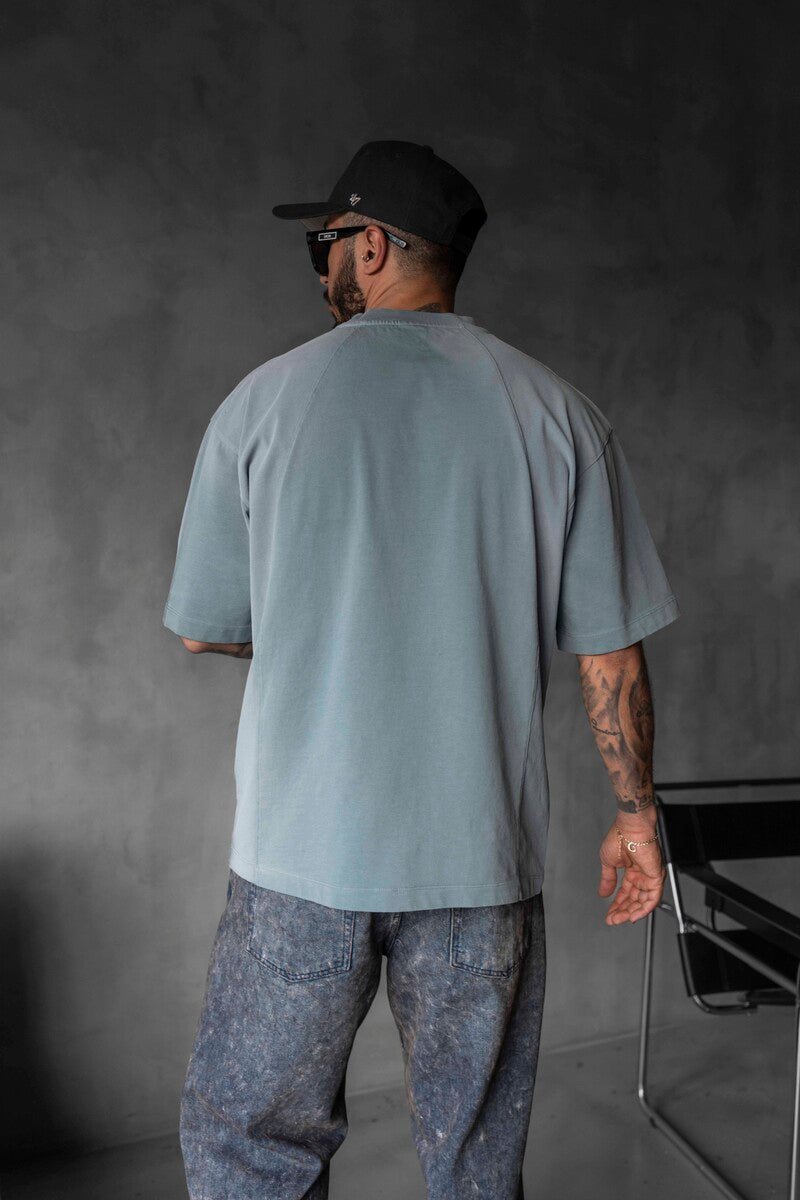WASHED T-SHIRT LIGHT BLUE 1821