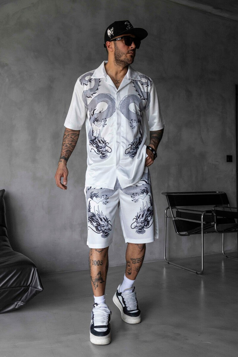 White Satin Suit 10947