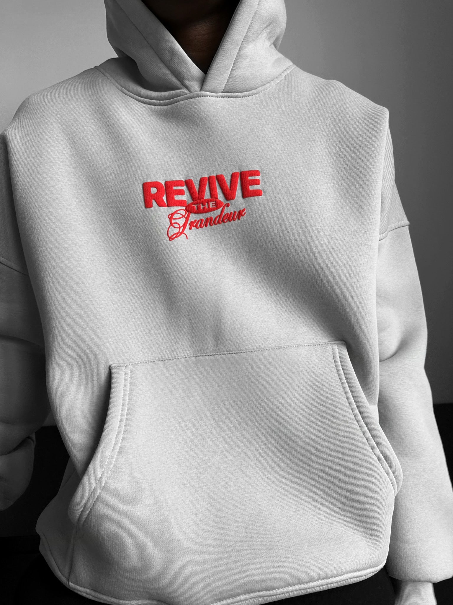 Oversize Revive Hoodie - Grey