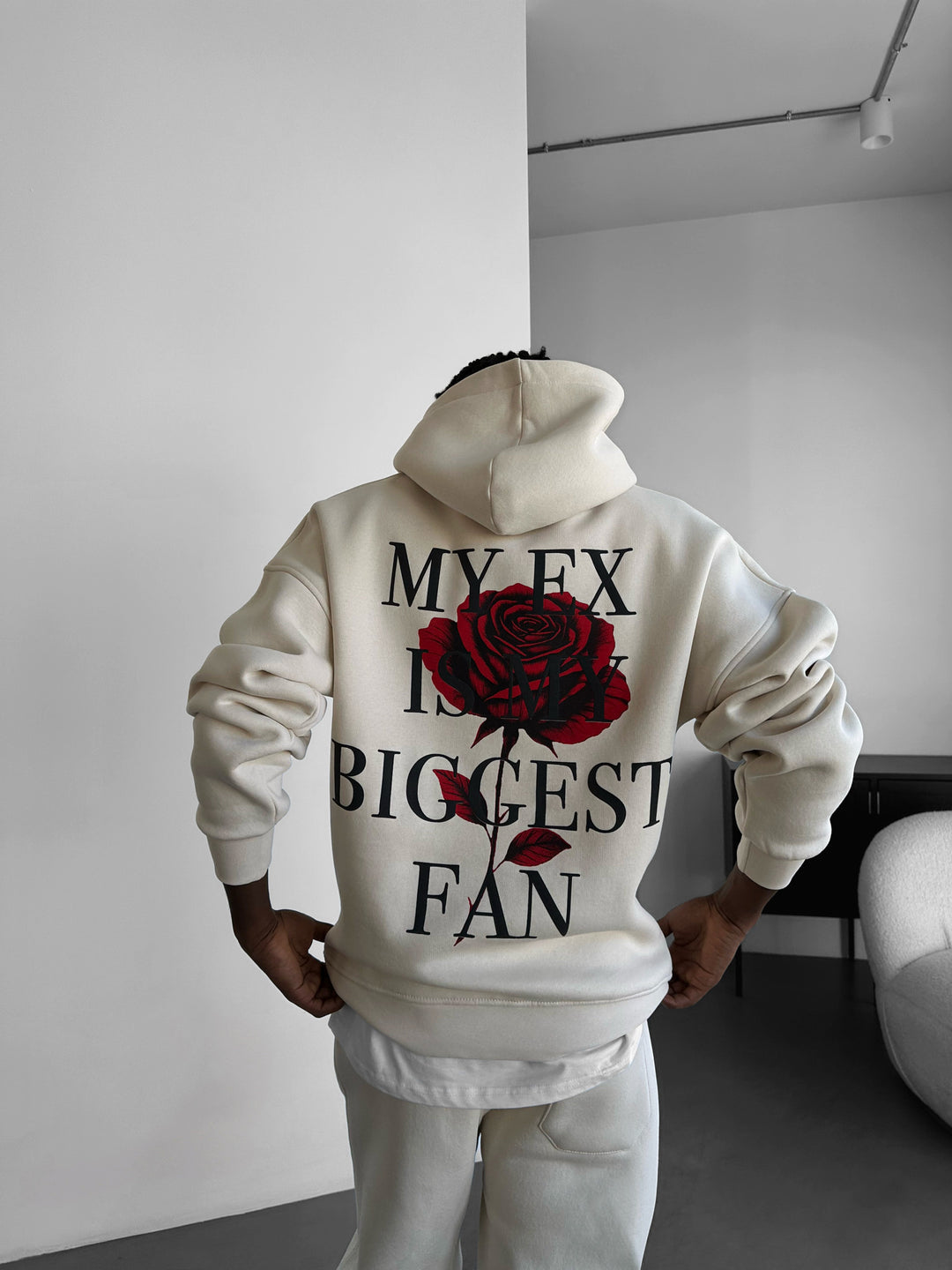 Oversize “EX” Hoodie