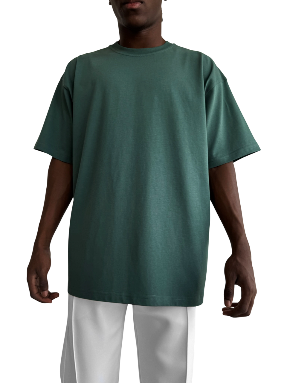 Oversize Basic T-Shirt - Petrol