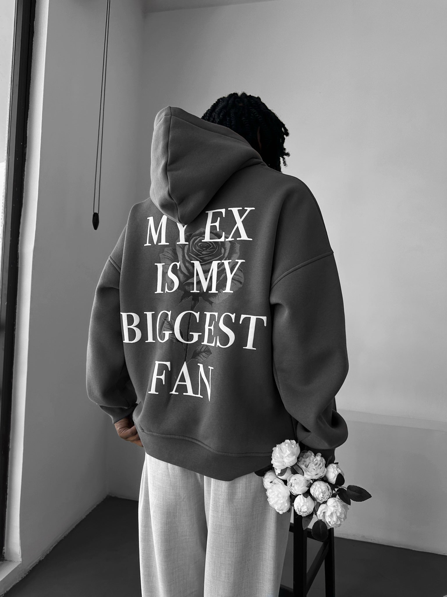 Oversize “EX” Hoodie