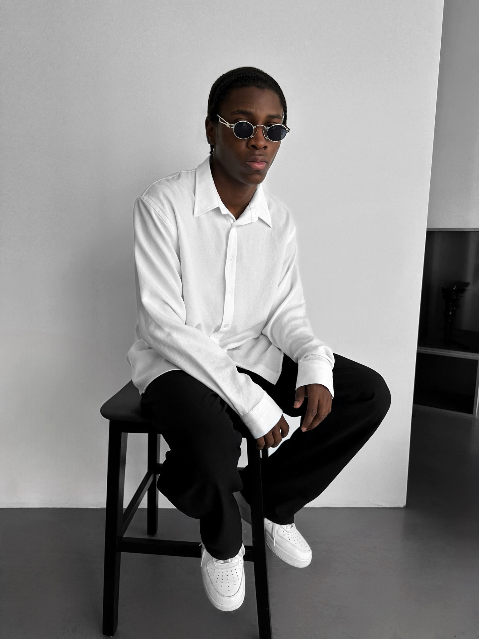 Oversize Oxford Shirt - White