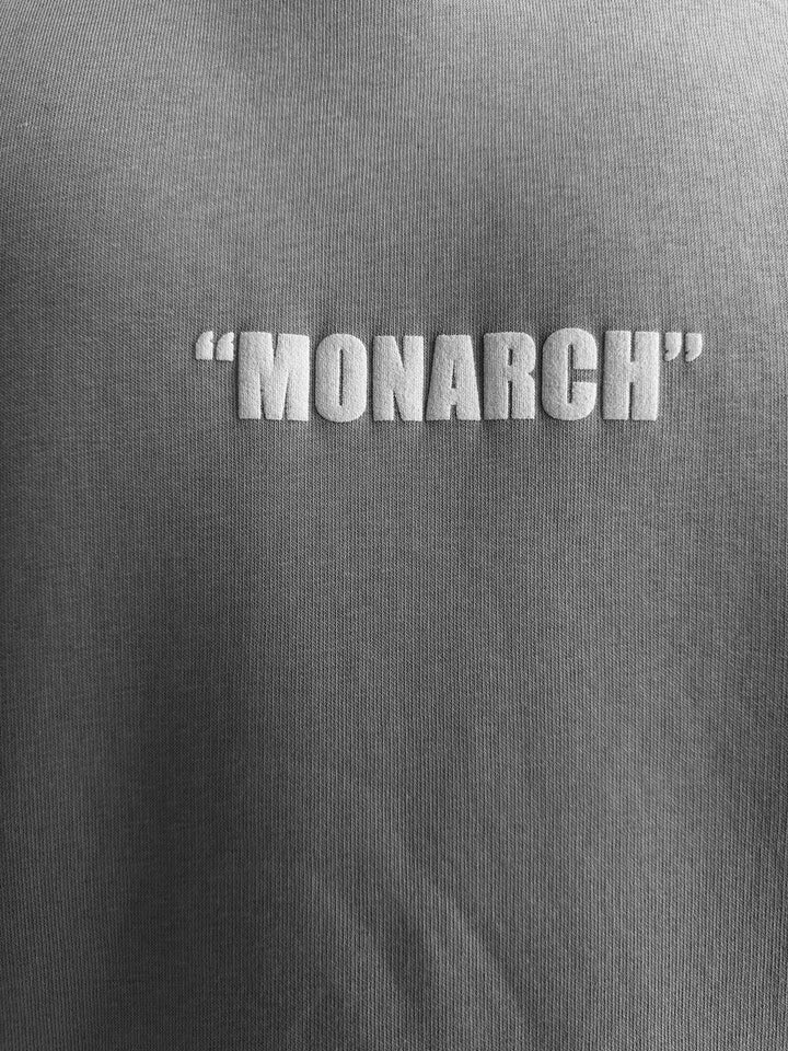 Oversize Monarch Hoodie - Grey