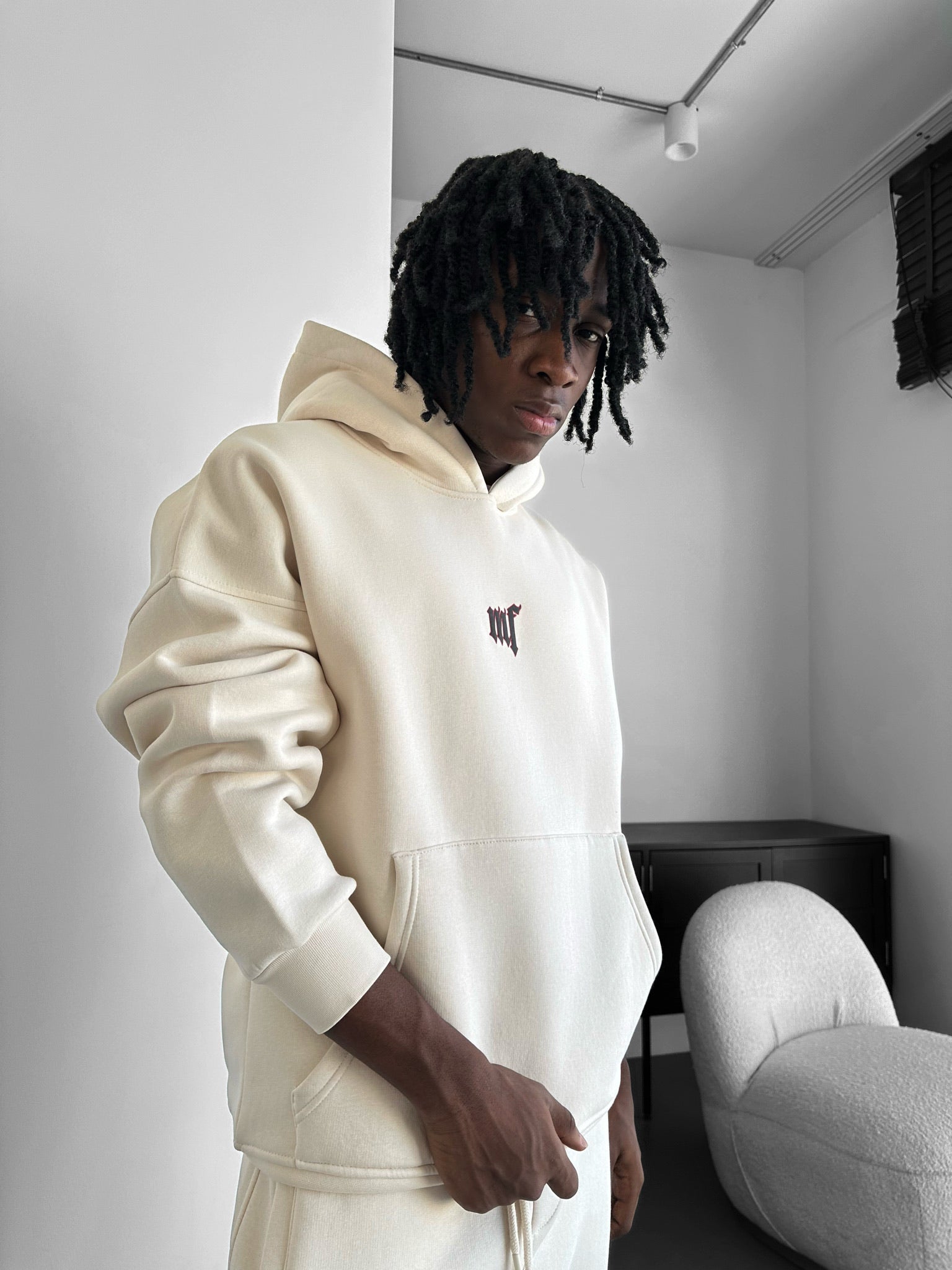 Oversize “EX” Hoodie