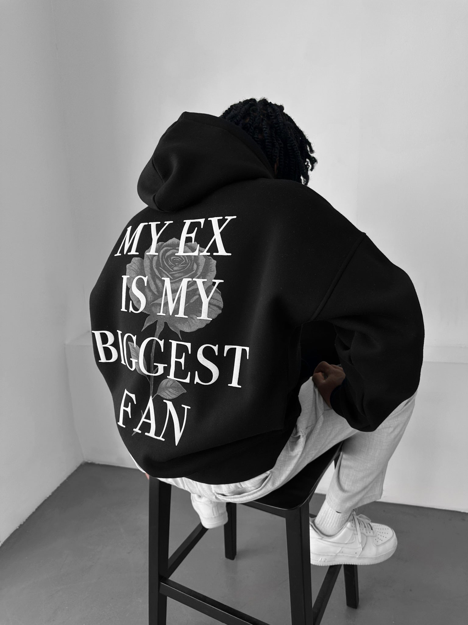 Oversize “EX” Hoodie