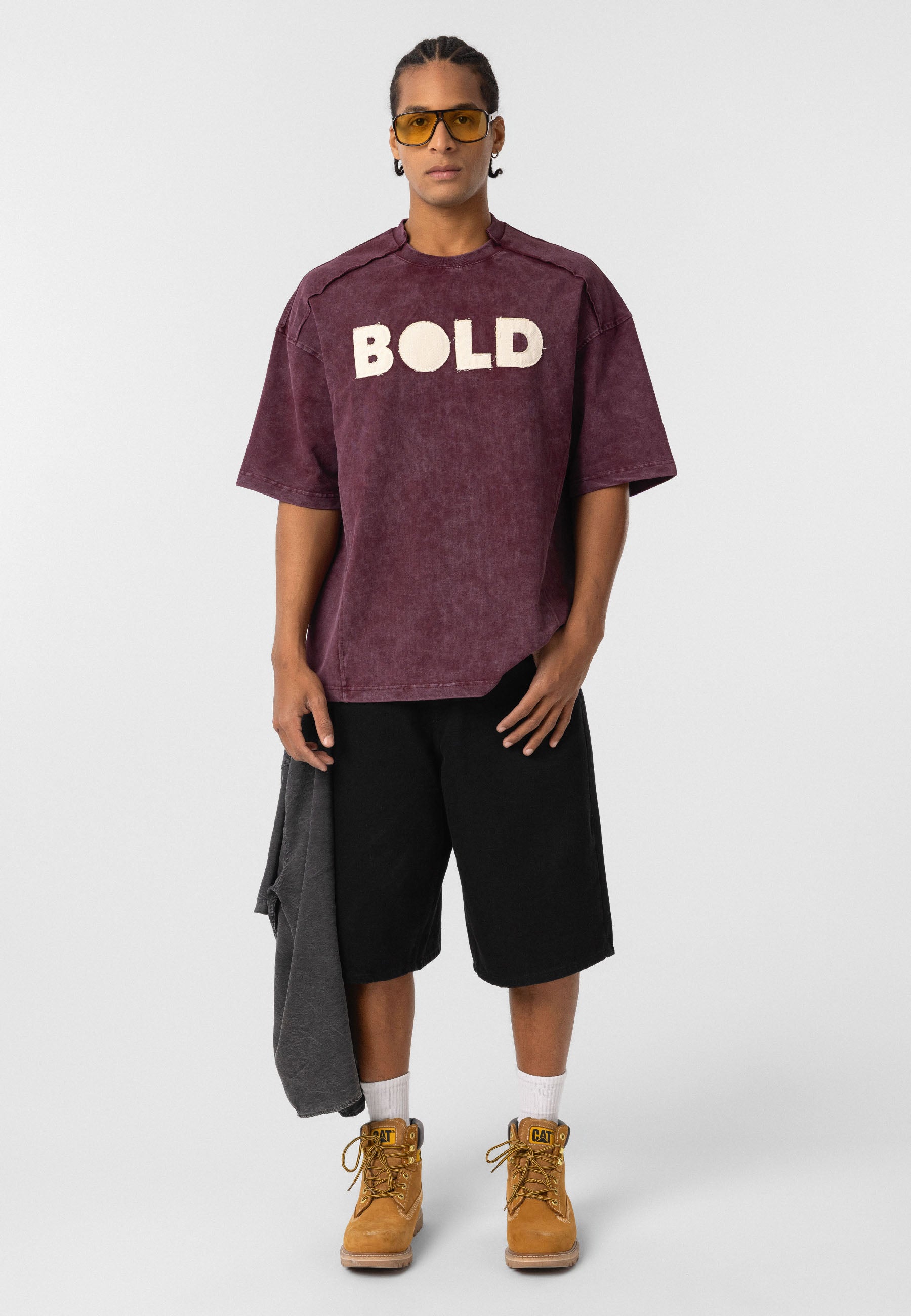 Oversized Washed Print T-shirts – Bold Front Graphic with Soft-Lived Texture