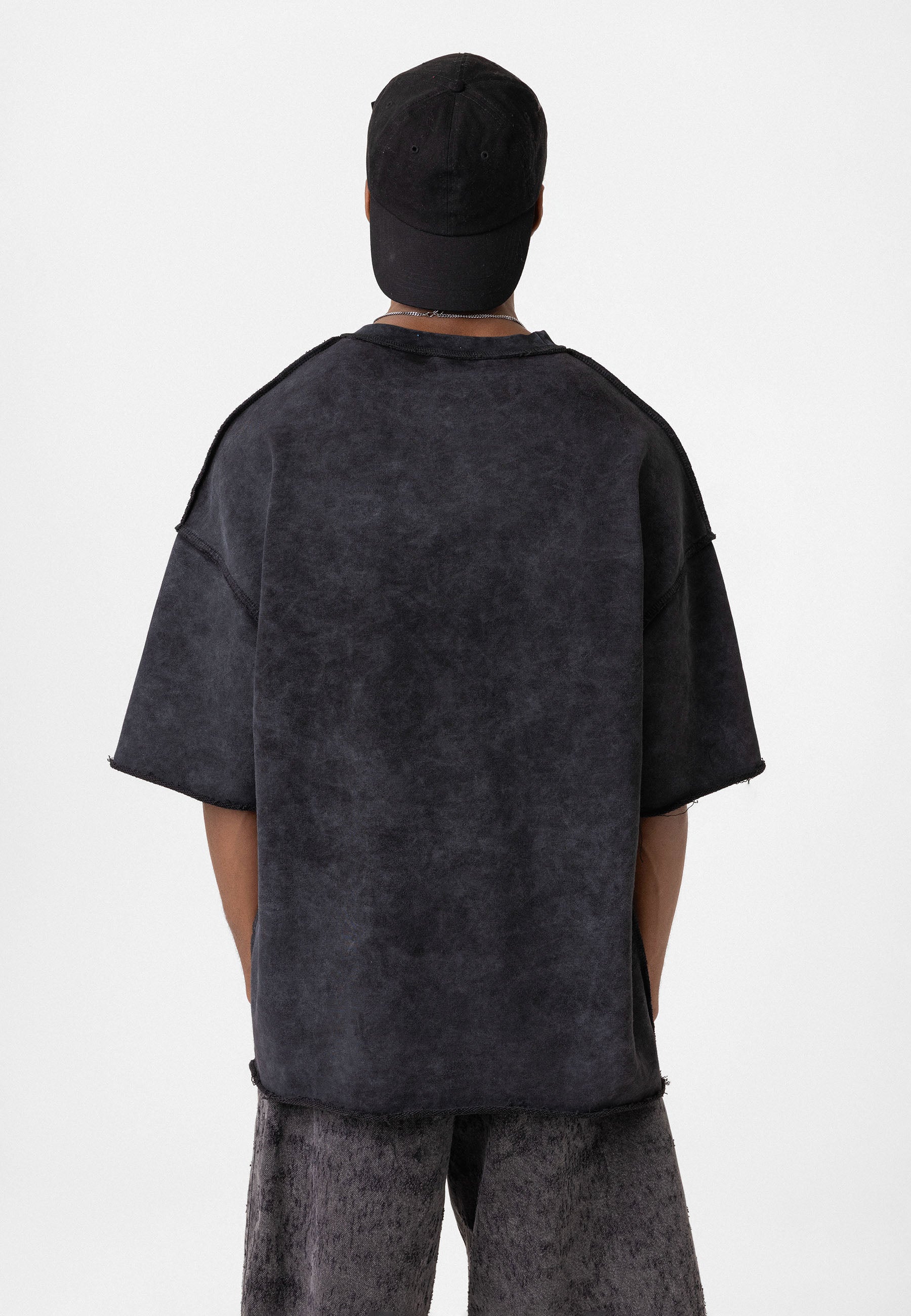 Oversized Washed T- shirts Relaxed Silhouette, Soft Texture