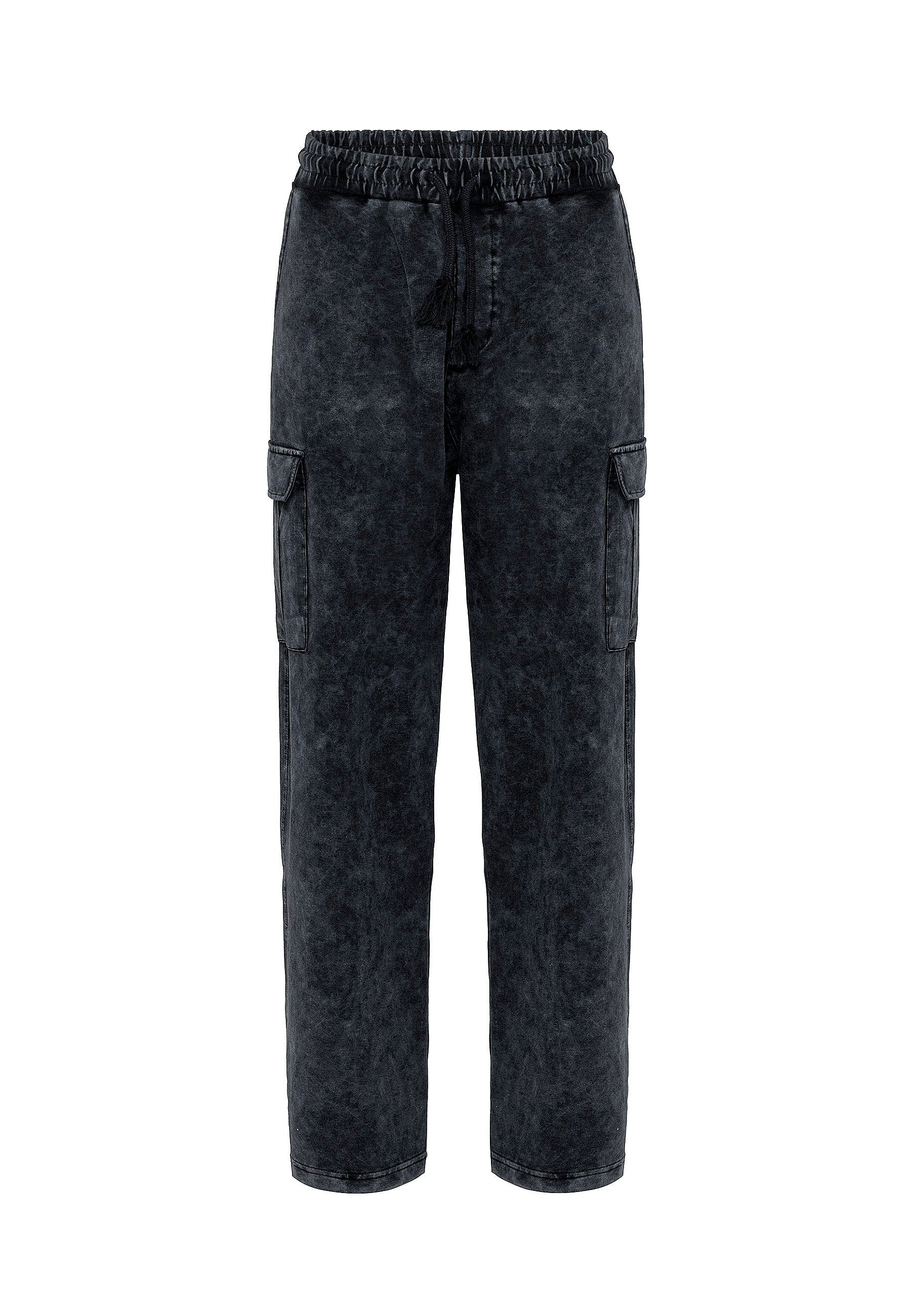 Oversized Graphic Pants – Bold Visuals with Vintage-Washed Appeal