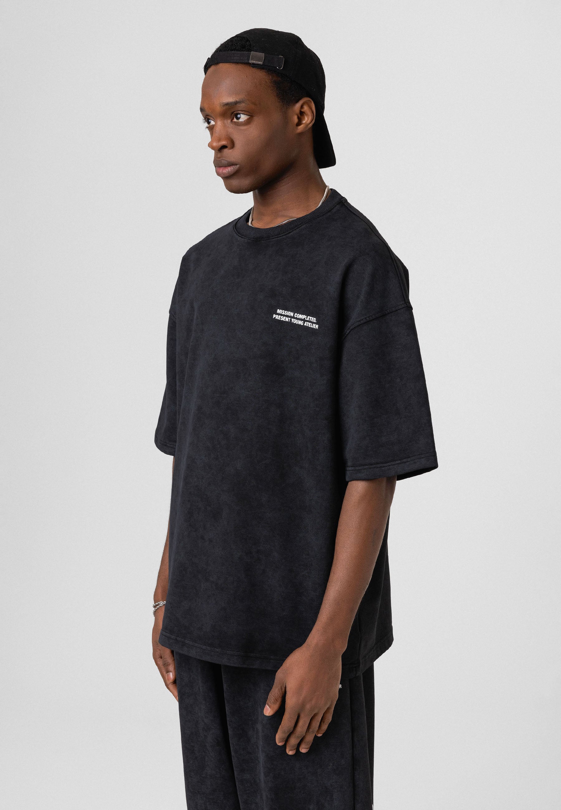 Oversized Washed Track Pants – Street-Ready Comfort with Soft Texture