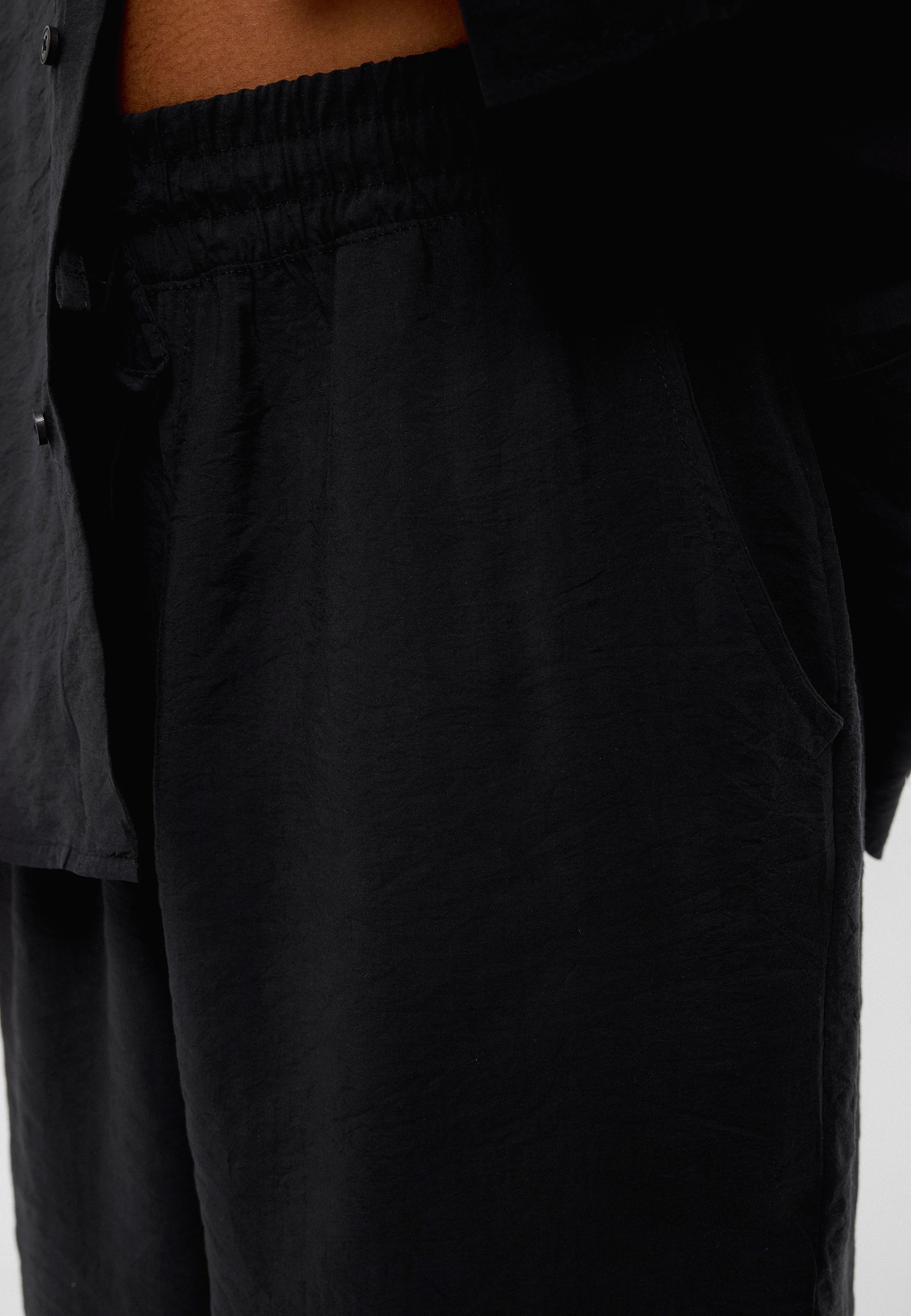 Baggy Fit Modal Trousers – Relaxed Wide-Leg Comfort