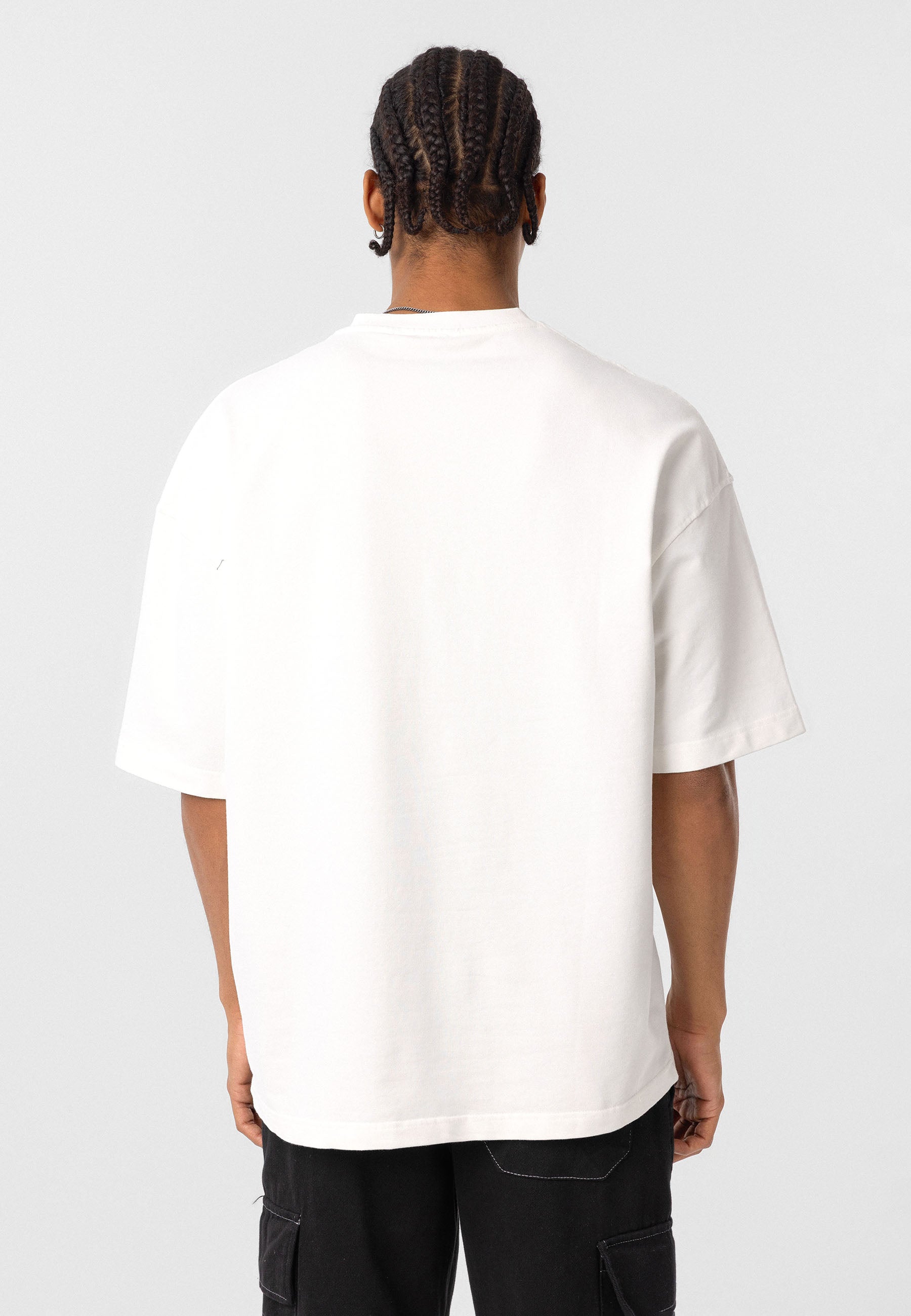 Oversized Washed Print T-shirts – Bold Front Graphic with Soft-Lived Texture