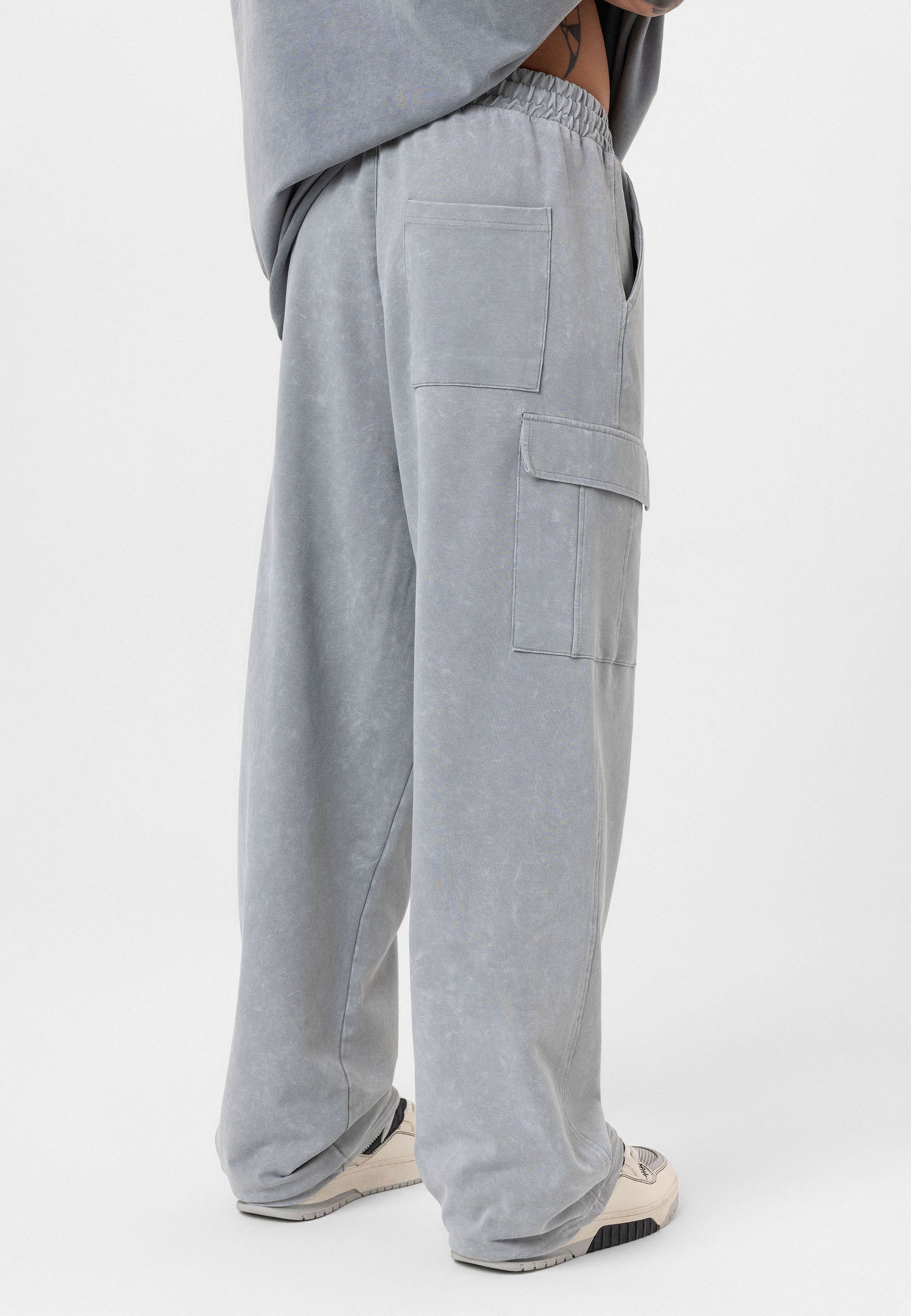 Oversized Graphic Pants – Bold Visuals with Vintage-Washed Appeal