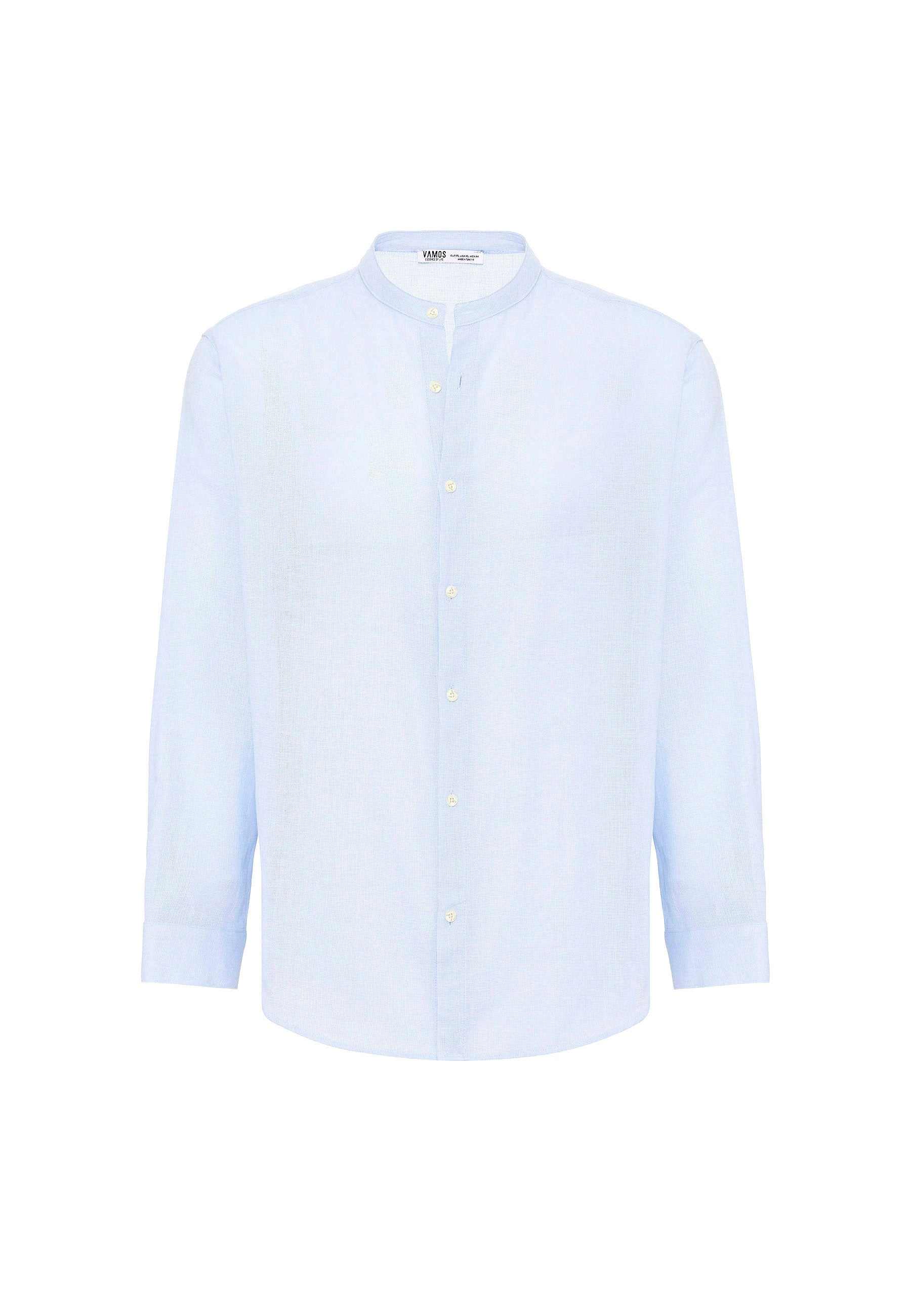 Light Blue Button-Up Shirt – Regular Fit, Everyday Essential