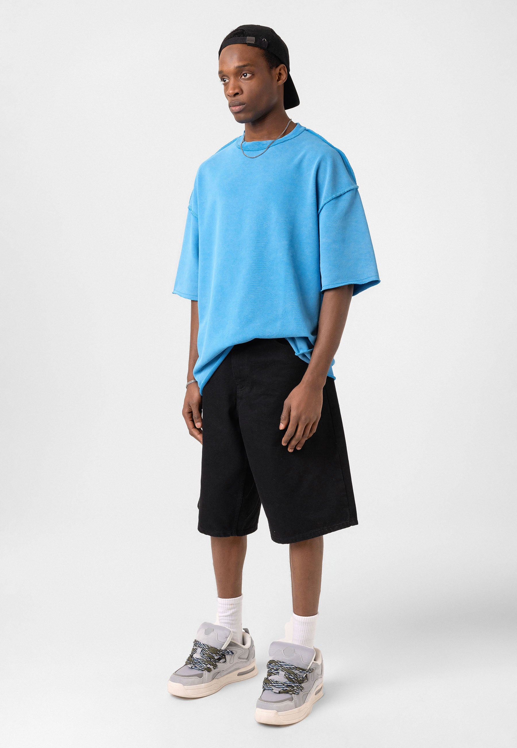 Oversized Washed T- shirts Relaxed Silhouette, Soft Texture
