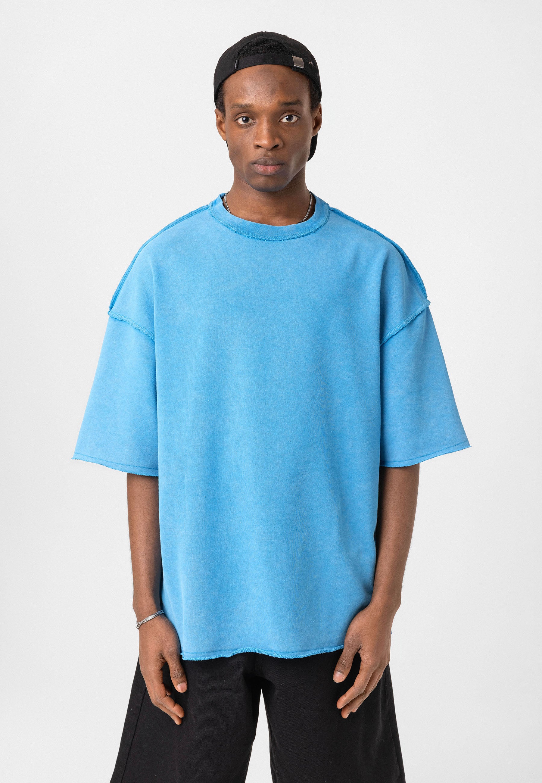 Oversized Washed T- shirts Relaxed Silhouette, Soft Texture