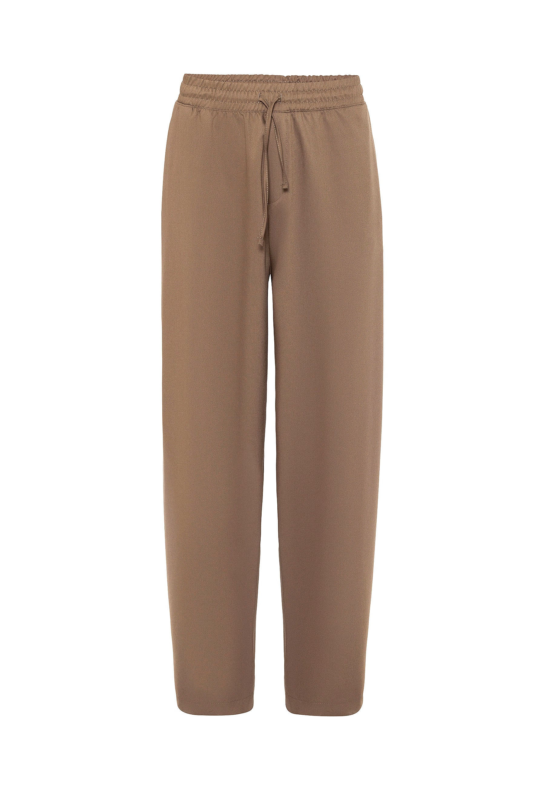Slim Tapered Pants, Relaxed Fit Bottoms, Stretch Cotton Trousers, Neutral Casual Pants, Men’s Essential Taper Fit