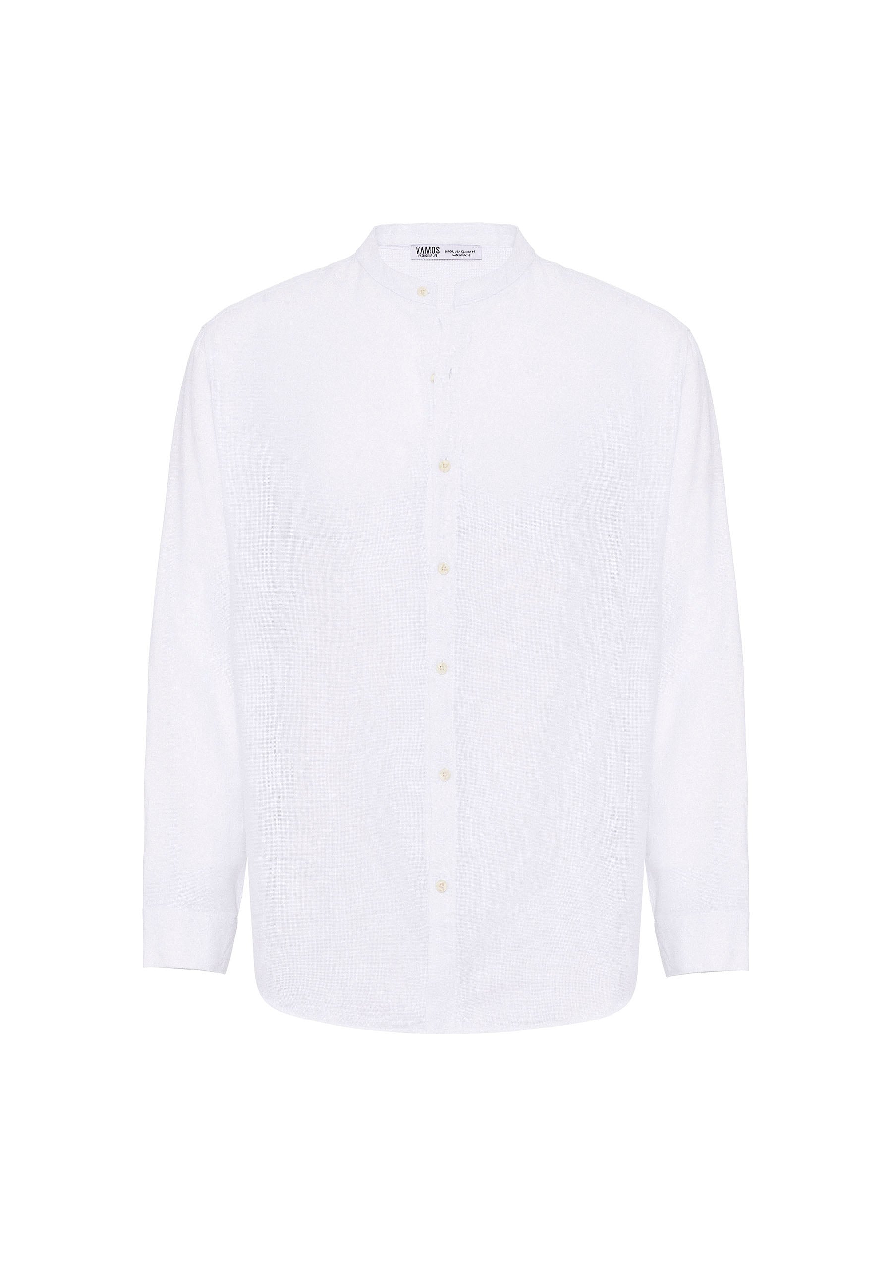 White Linen Shirt – Relaxed Fit, Clean Minimal Look