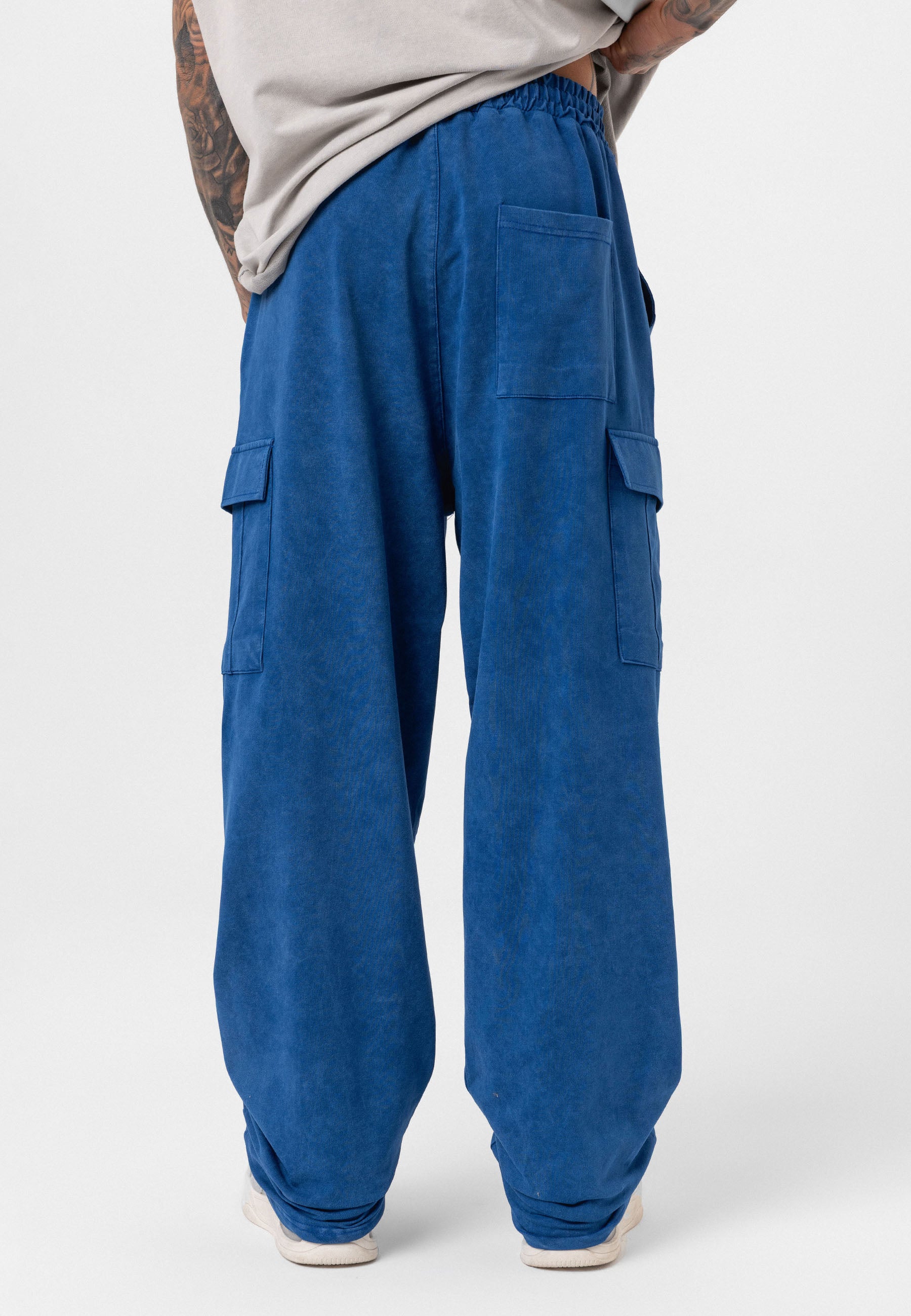 Oversized Graphic Pants – Bold Visuals with Vintage-Washed Appeal