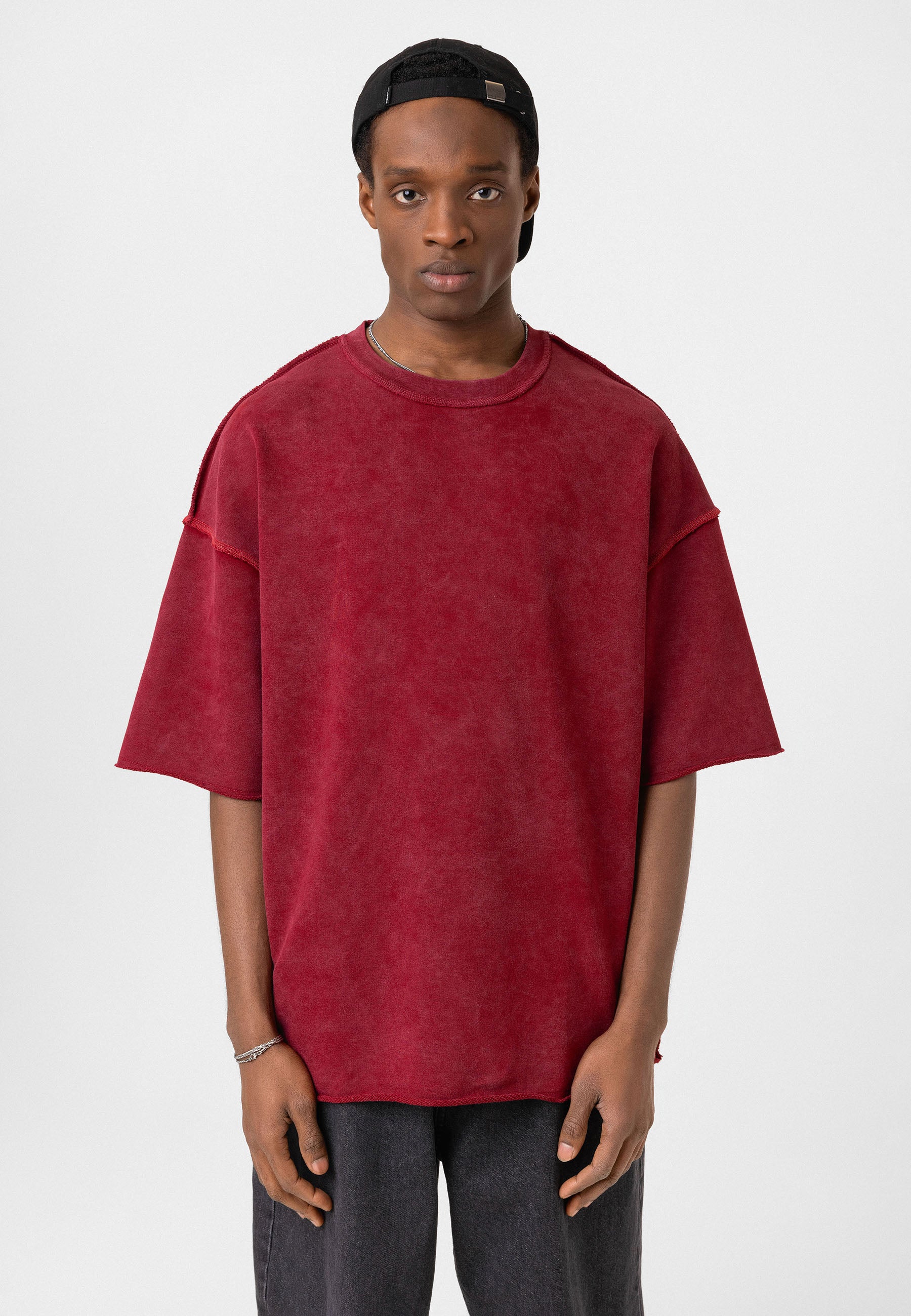 Oversized Washed T- shirts Relaxed Silhouette, Soft Texture