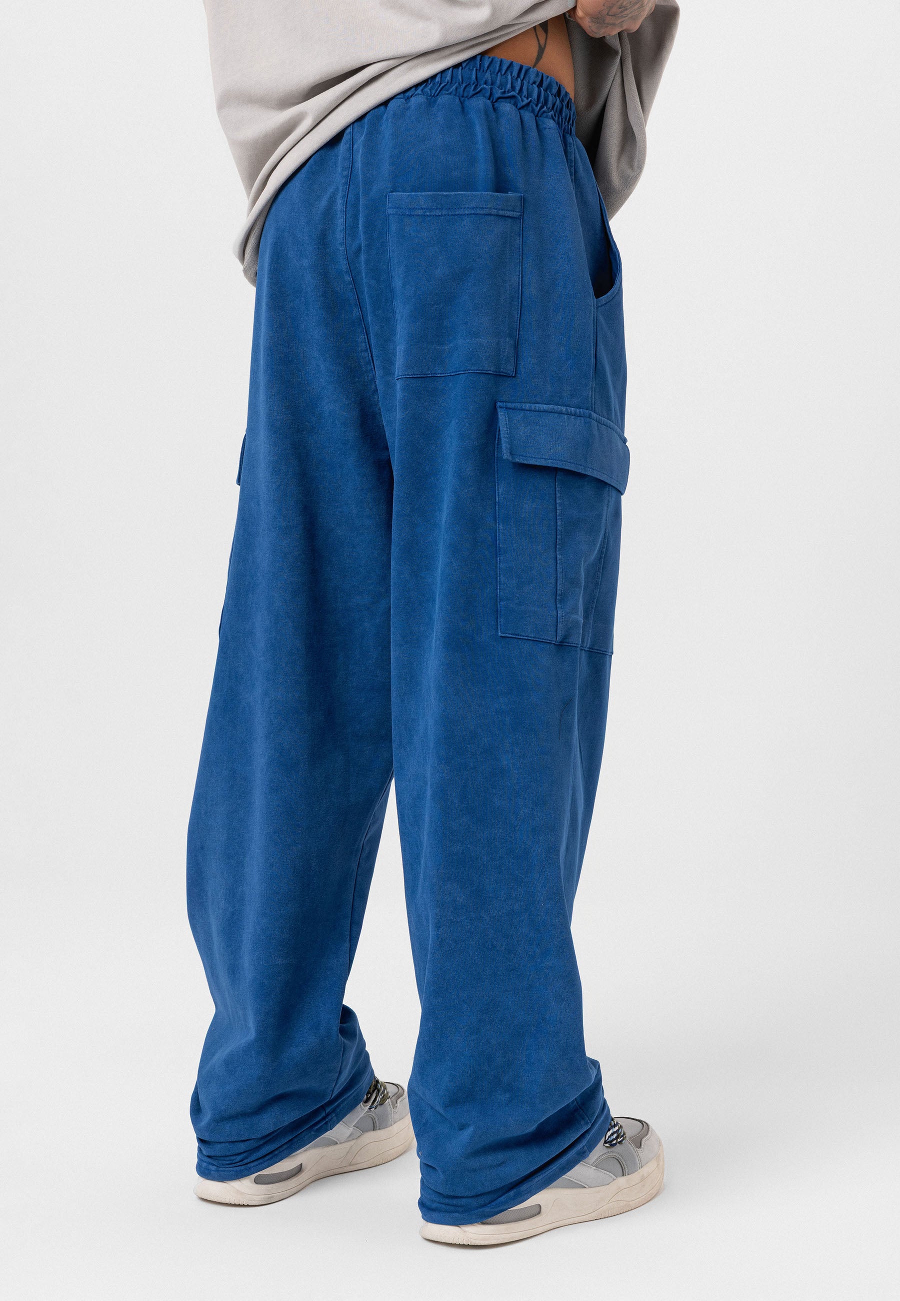 Oversized Graphic Pants – Bold Visuals with Vintage-Washed Appeal