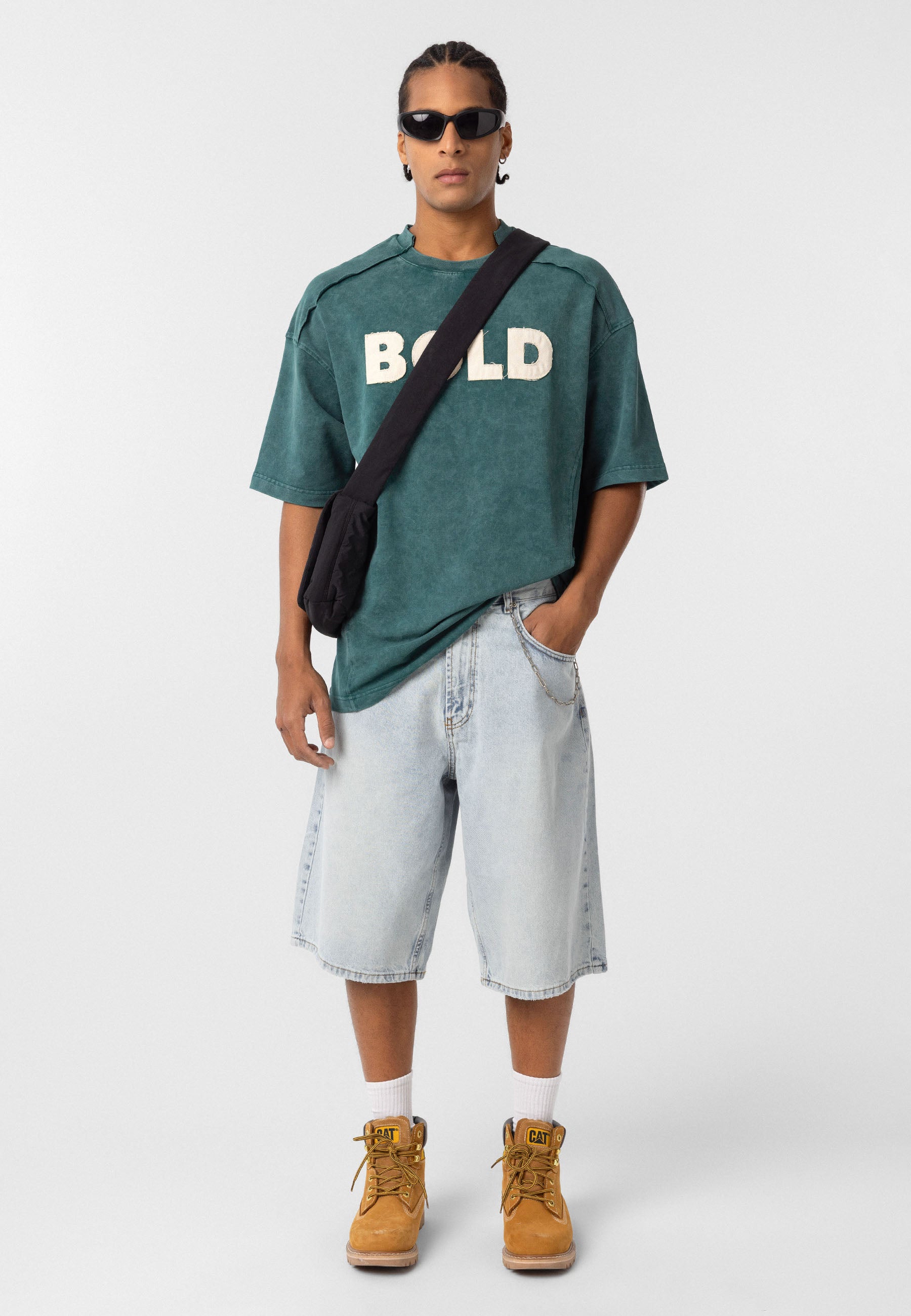 Oversized Washed Print T-shirts – Bold Front Graphic with Soft-Lived Texture
