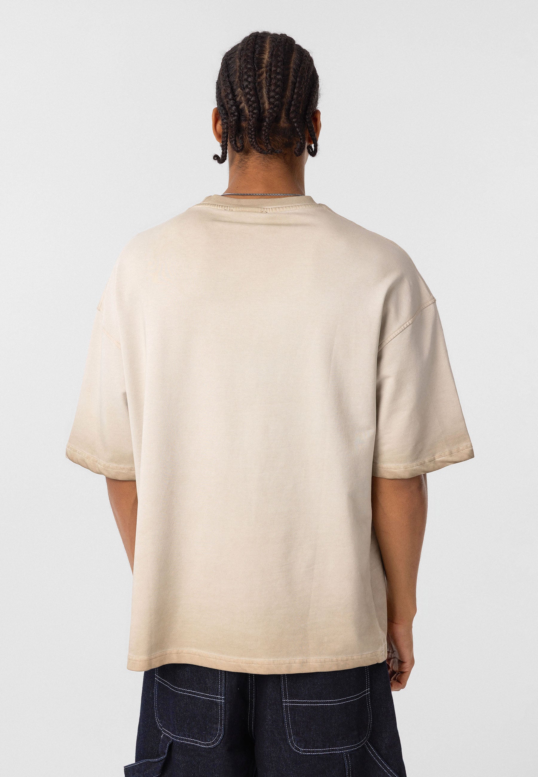 Oversized Washed Graphic T–shirts Clean Lines & Urban Texture