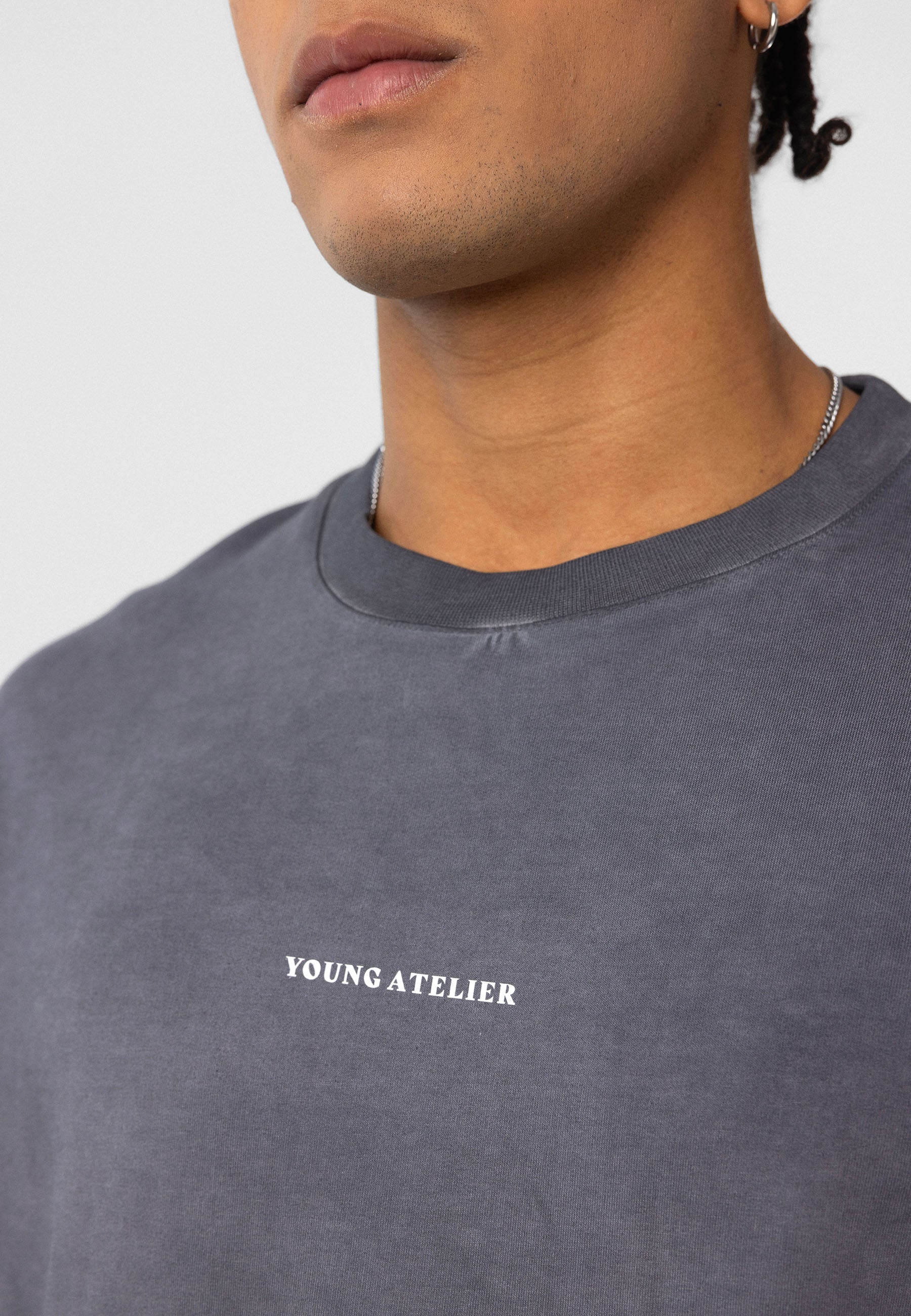Oversized Washed Graphic T–shirts Clean Lines & Urban Texture