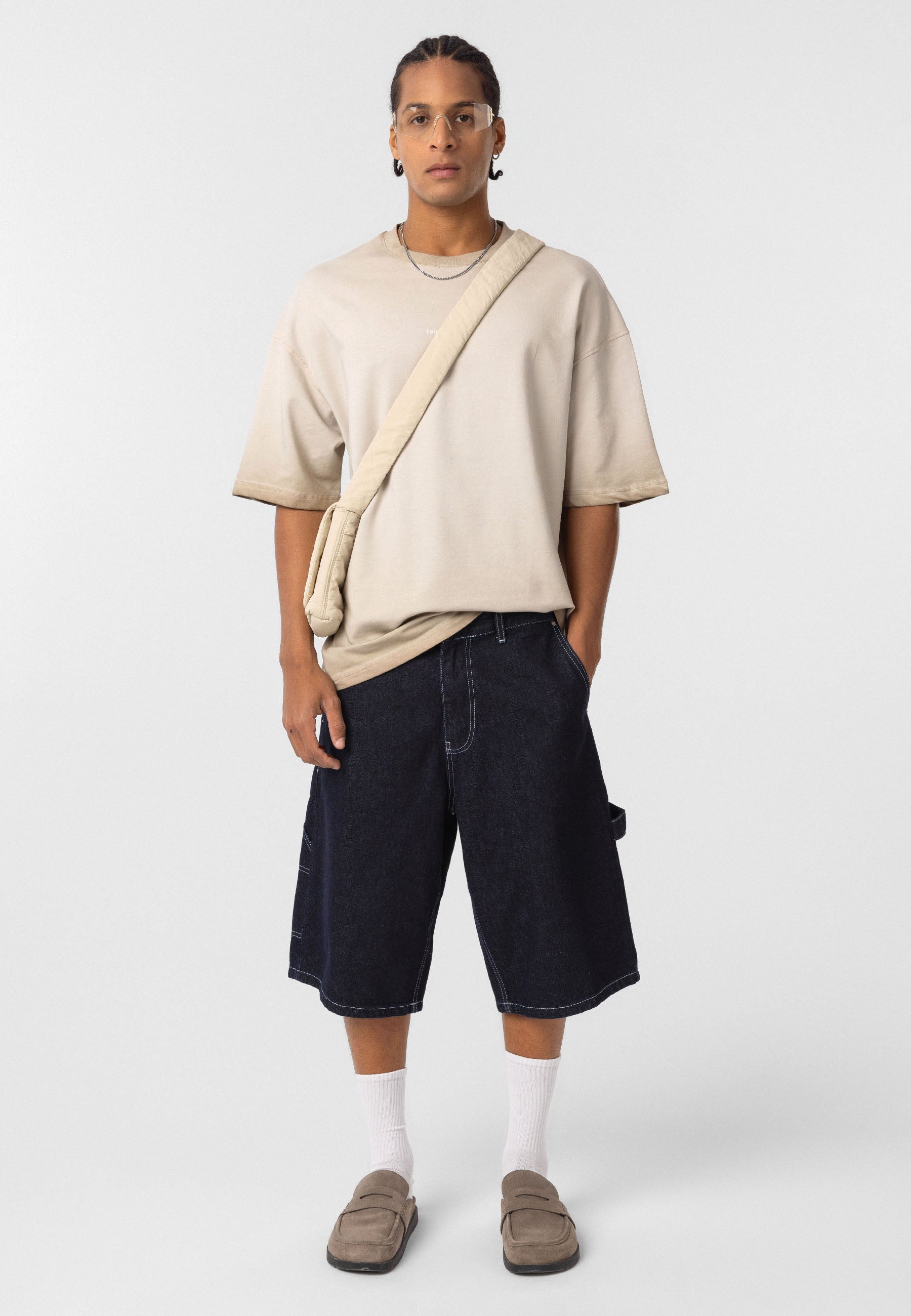 Oversized Washed Graphic T–shirts Clean Lines & Urban Texture