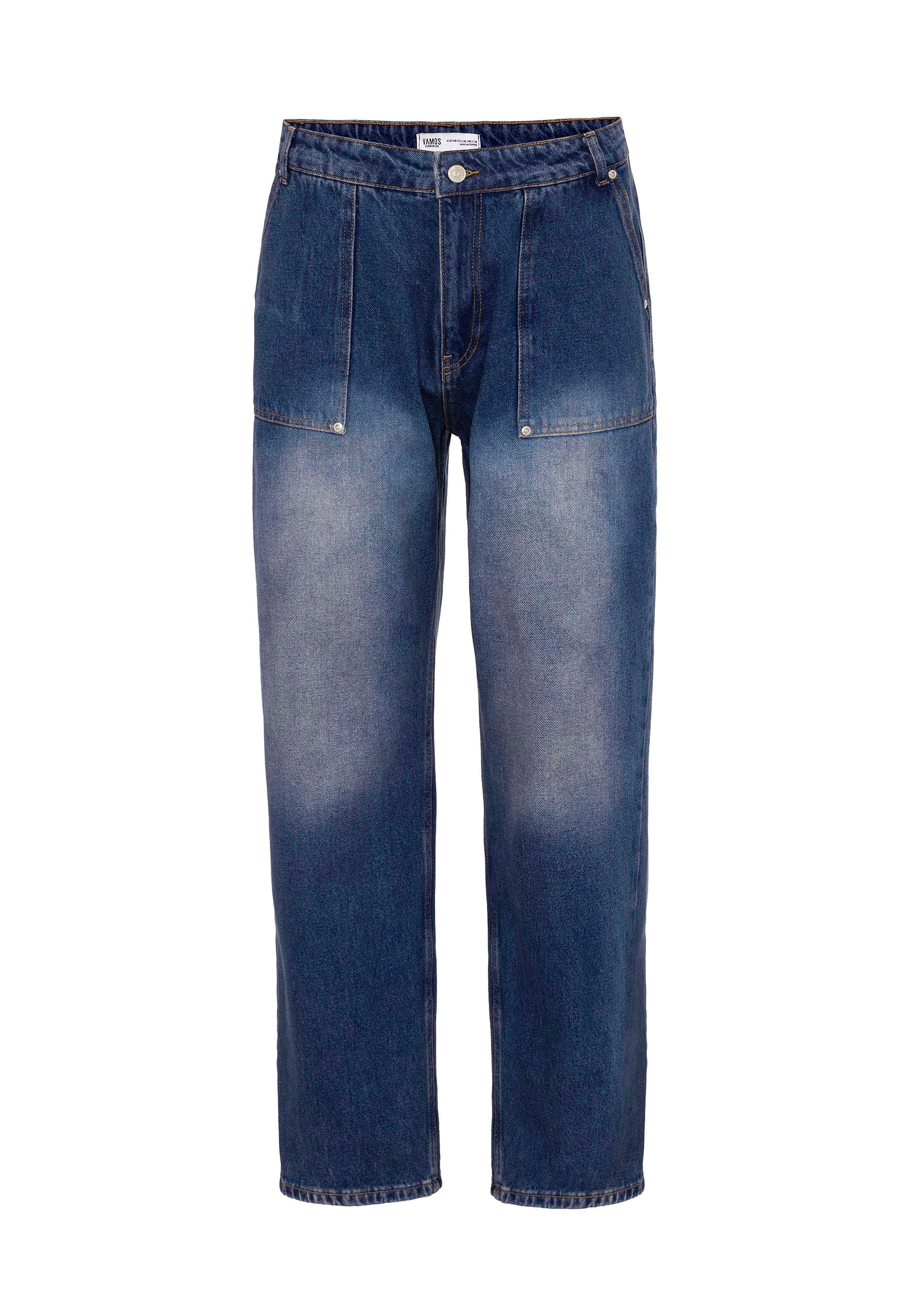 Barrel-Fit Denim Jeans – Wide Volume, Refined Structure