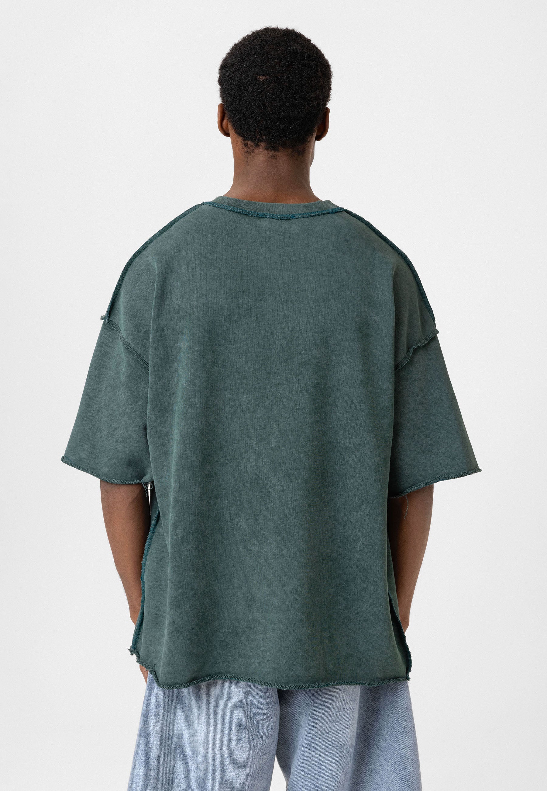 Oversized Washed T- shirts Relaxed Silhouette, Soft Texture