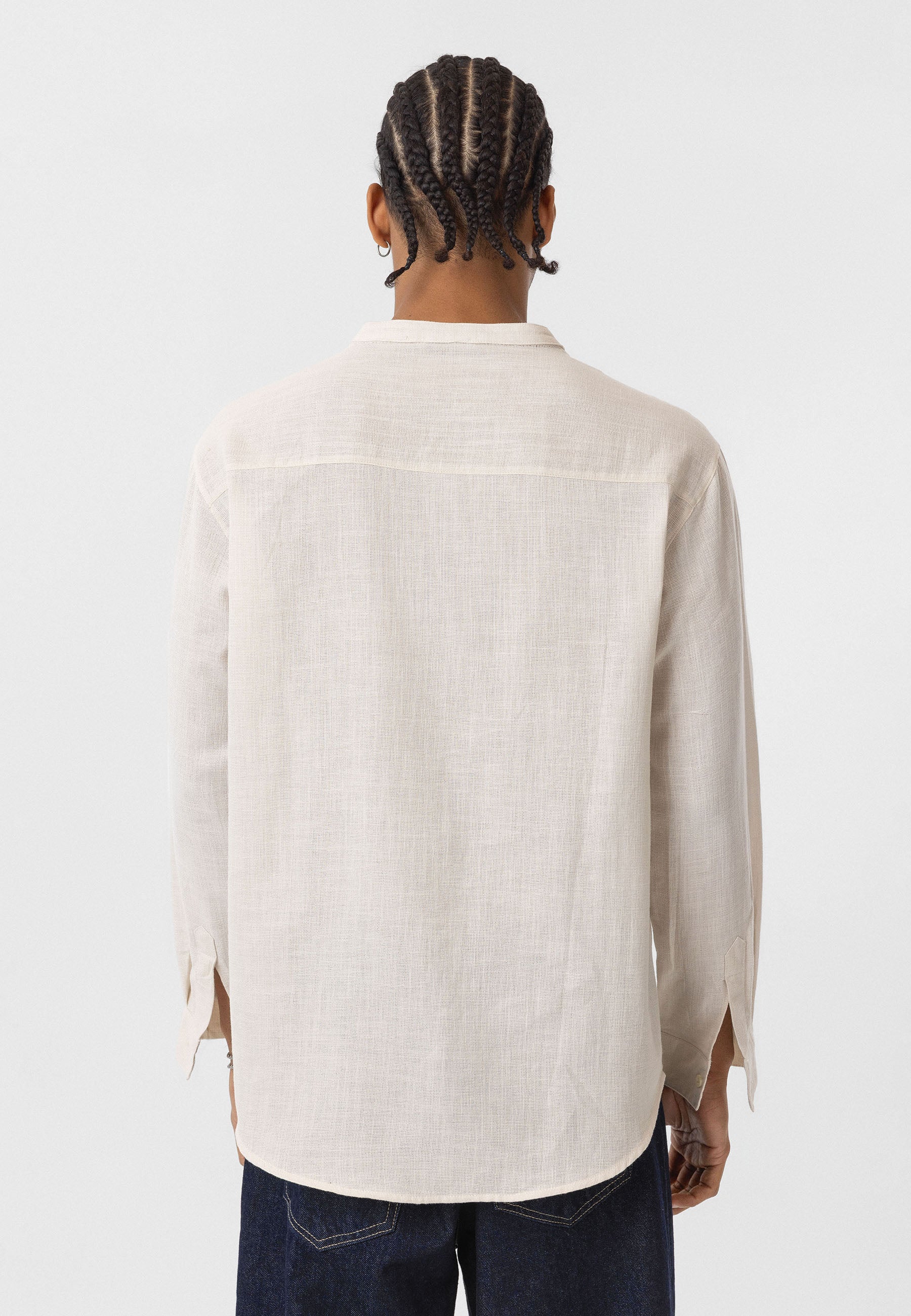 Beige Two-Piece Suit Comfort Fit, Effortless Style