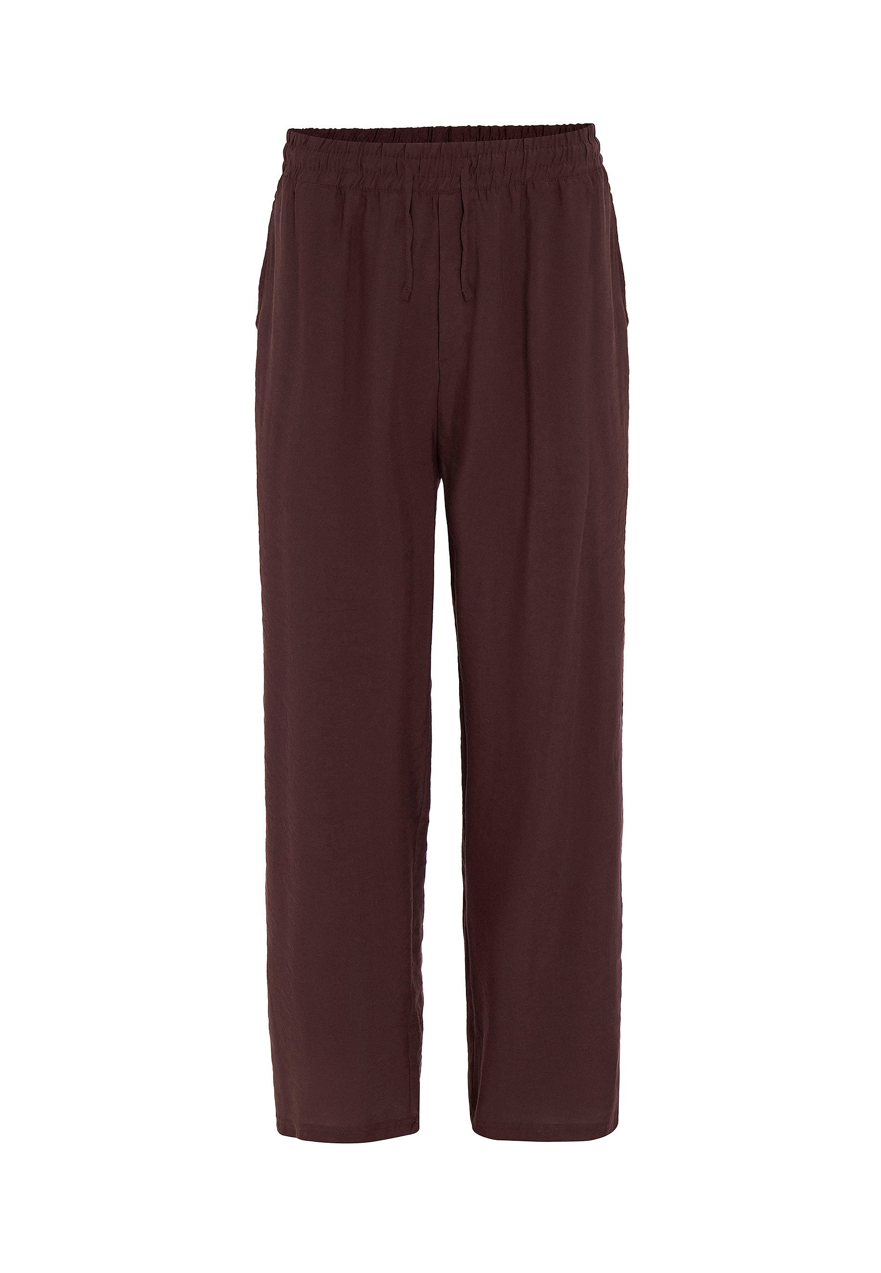 Baggy Fit Modal Trousers – Relaxed Wide-Leg Comfort