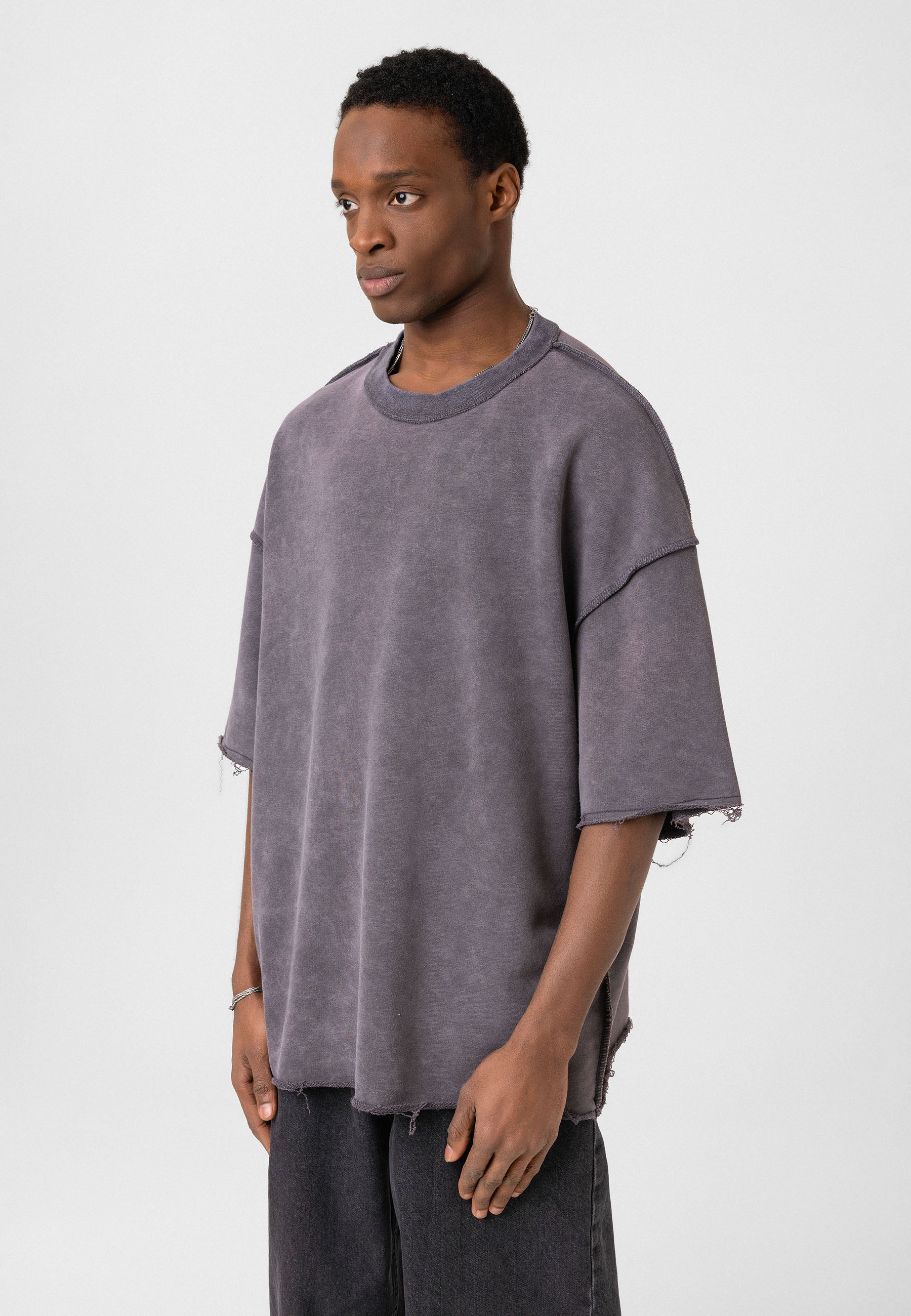 Oversized Washed T- shirts Relaxed Silhouette, Soft Texture