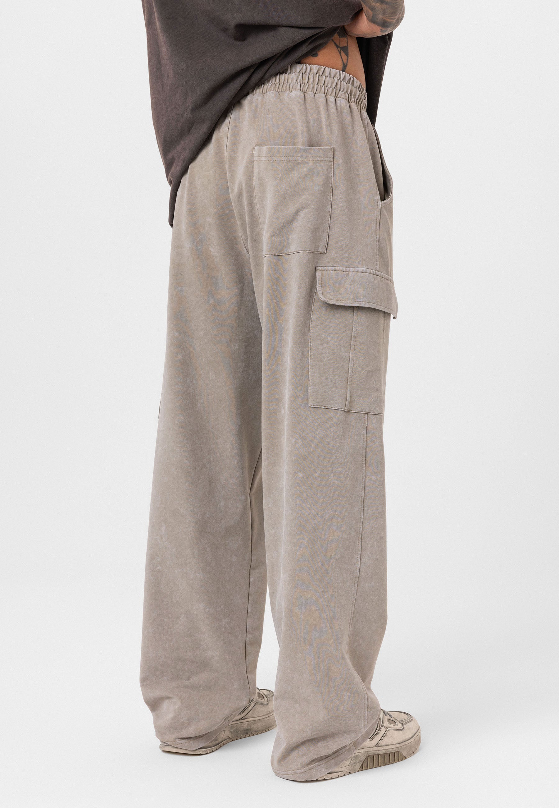 Oversized Graphic Pants – Bold Visuals with Vintage-Washed Appeal