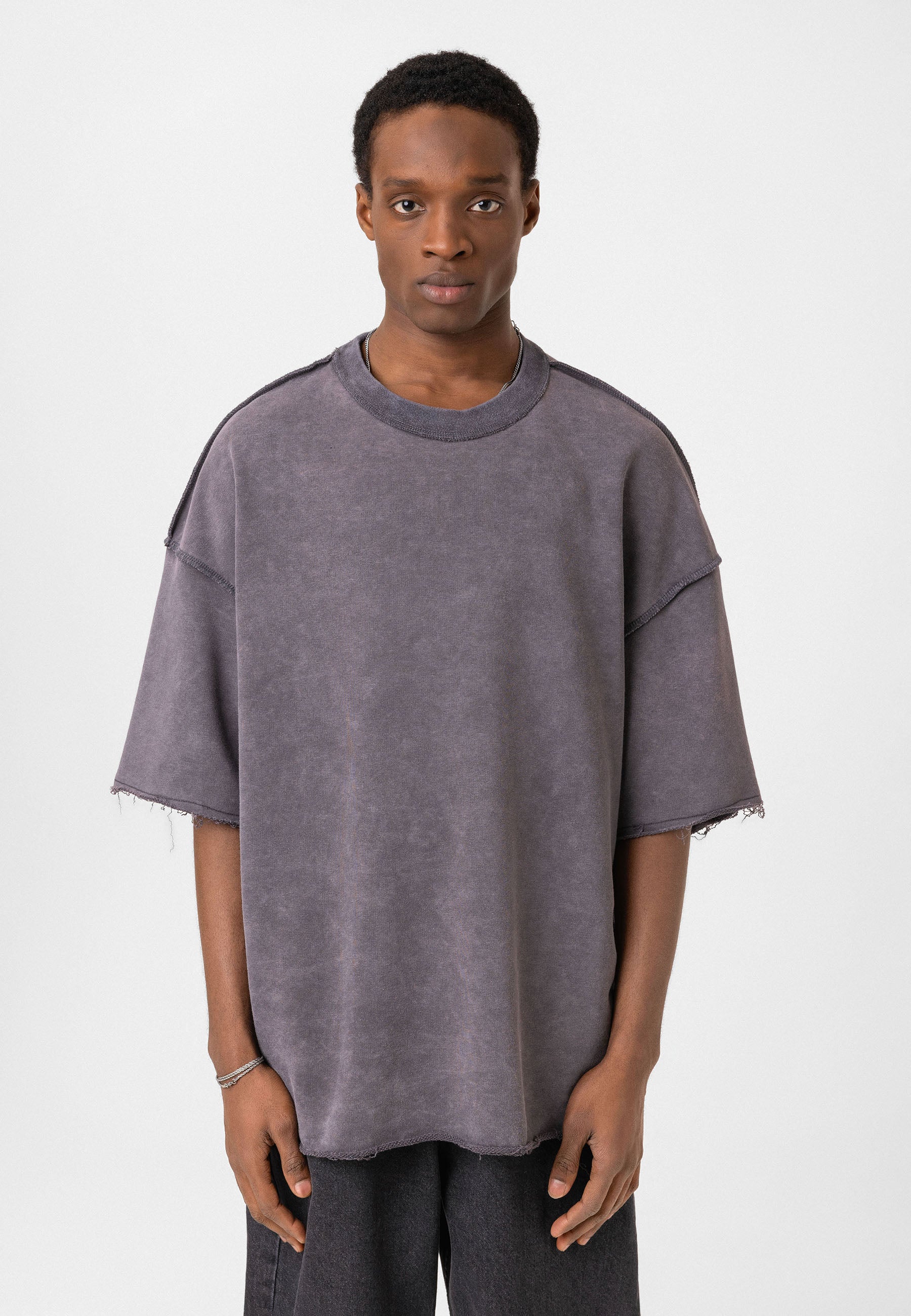 Oversized Washed T- shirts Relaxed Silhouette, Soft Texture