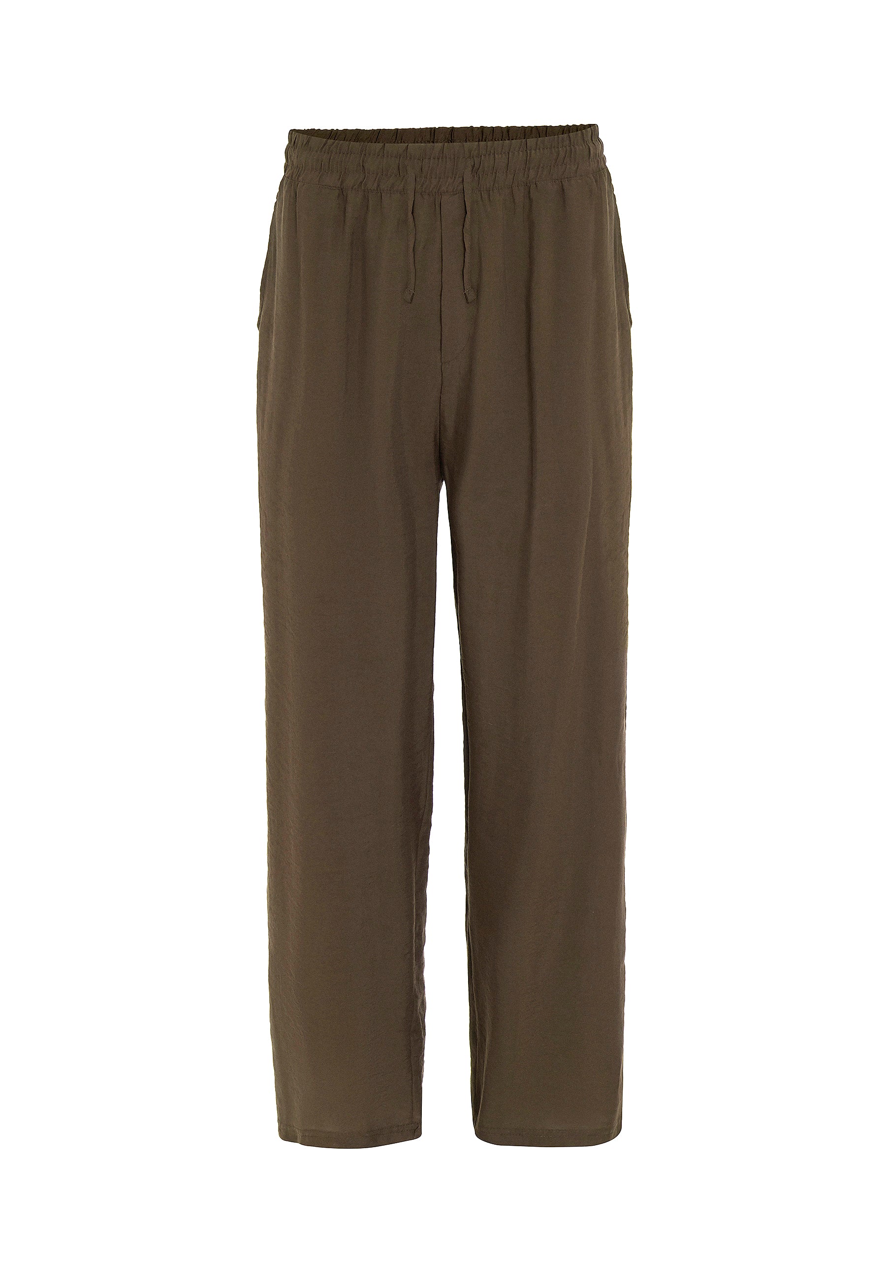 Baggy Fit Modal Trousers – Relaxed Wide-Leg Comfort