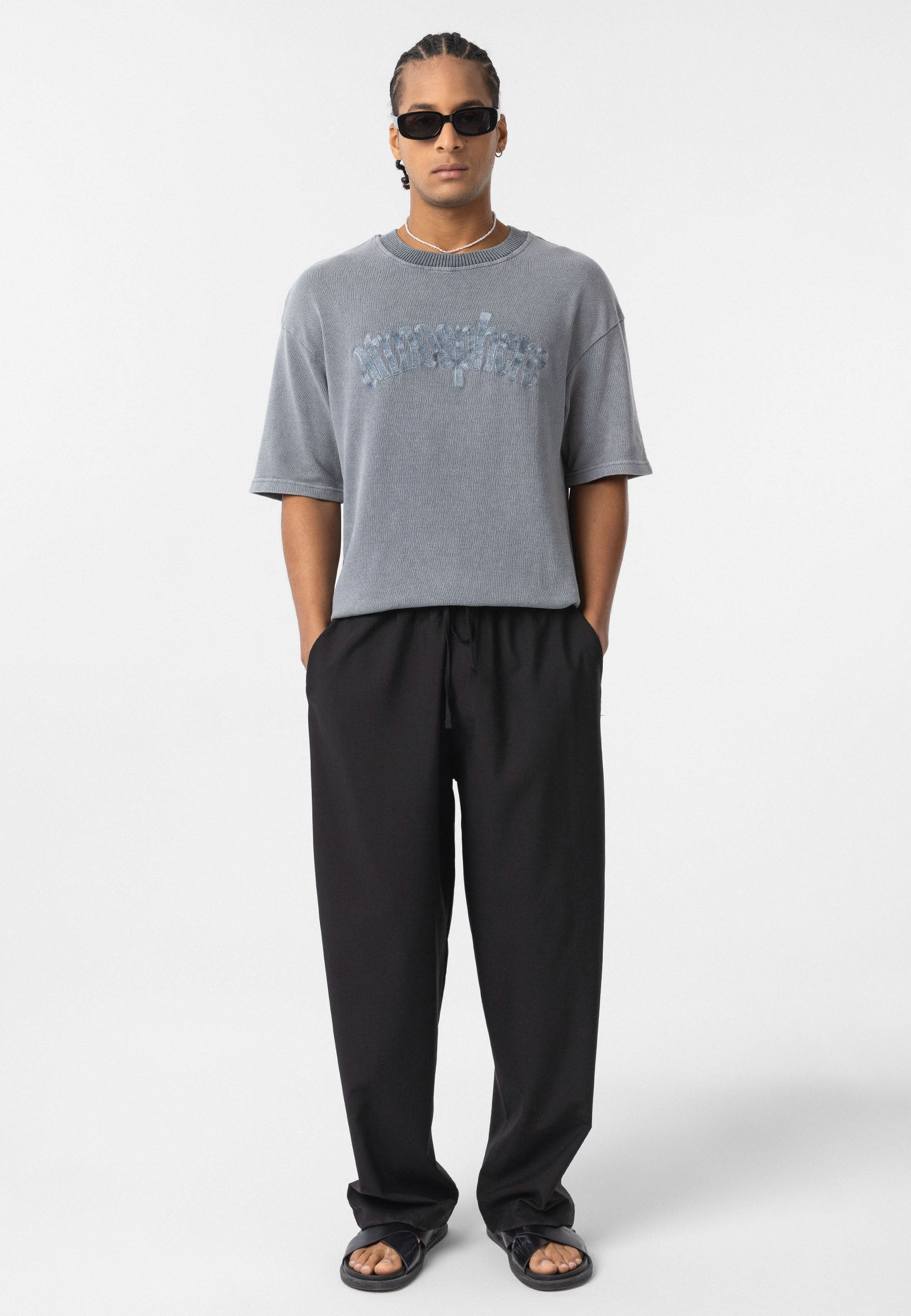 Slim Tapered Pants, Relaxed Fit Bottoms, Stretch Cotton Trousers, Neutral Casual Pants, Men’s Essential Taper Fit