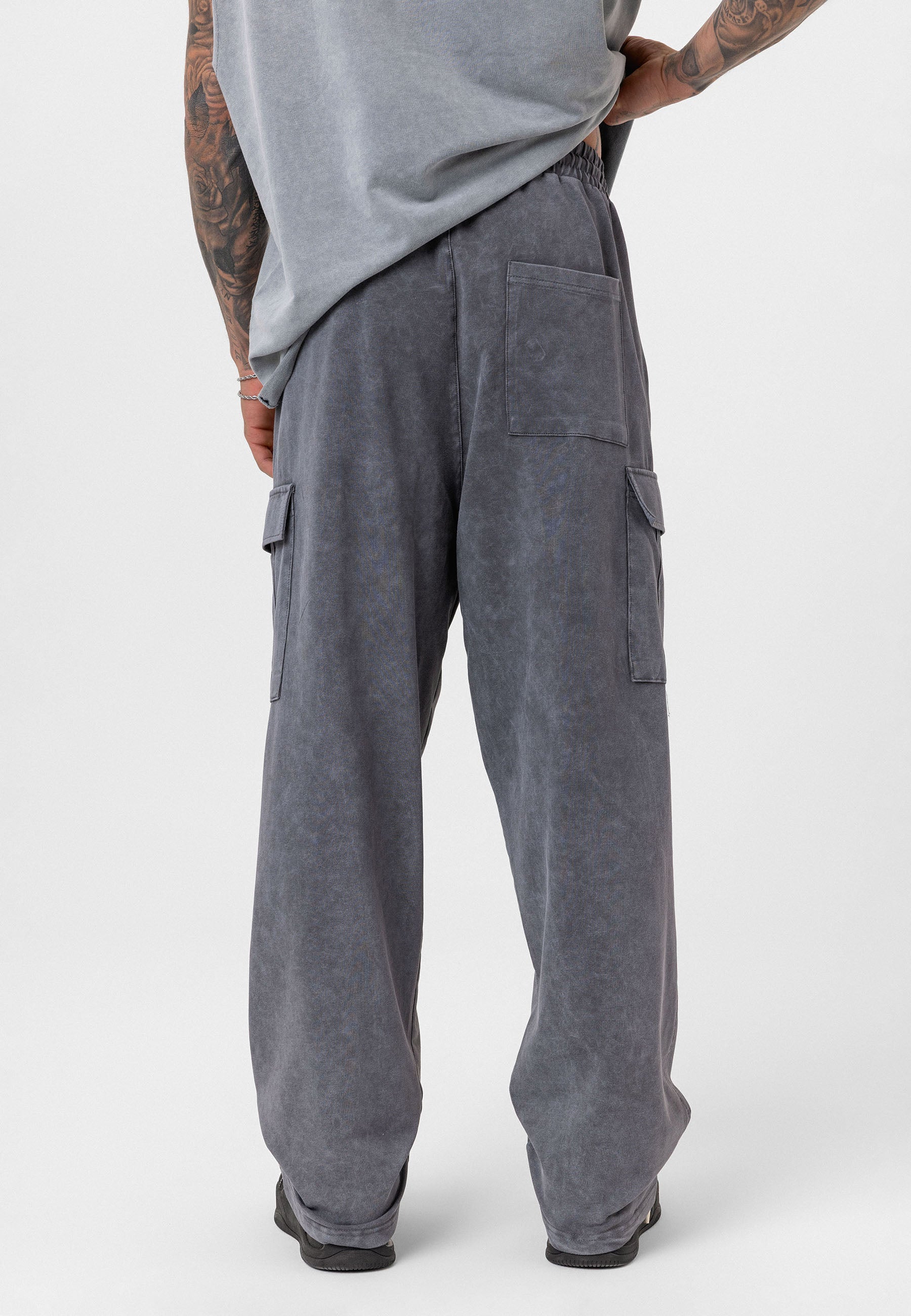 Oversized Graphic Pants – Bold Visuals with Vintage-Washed Appeal