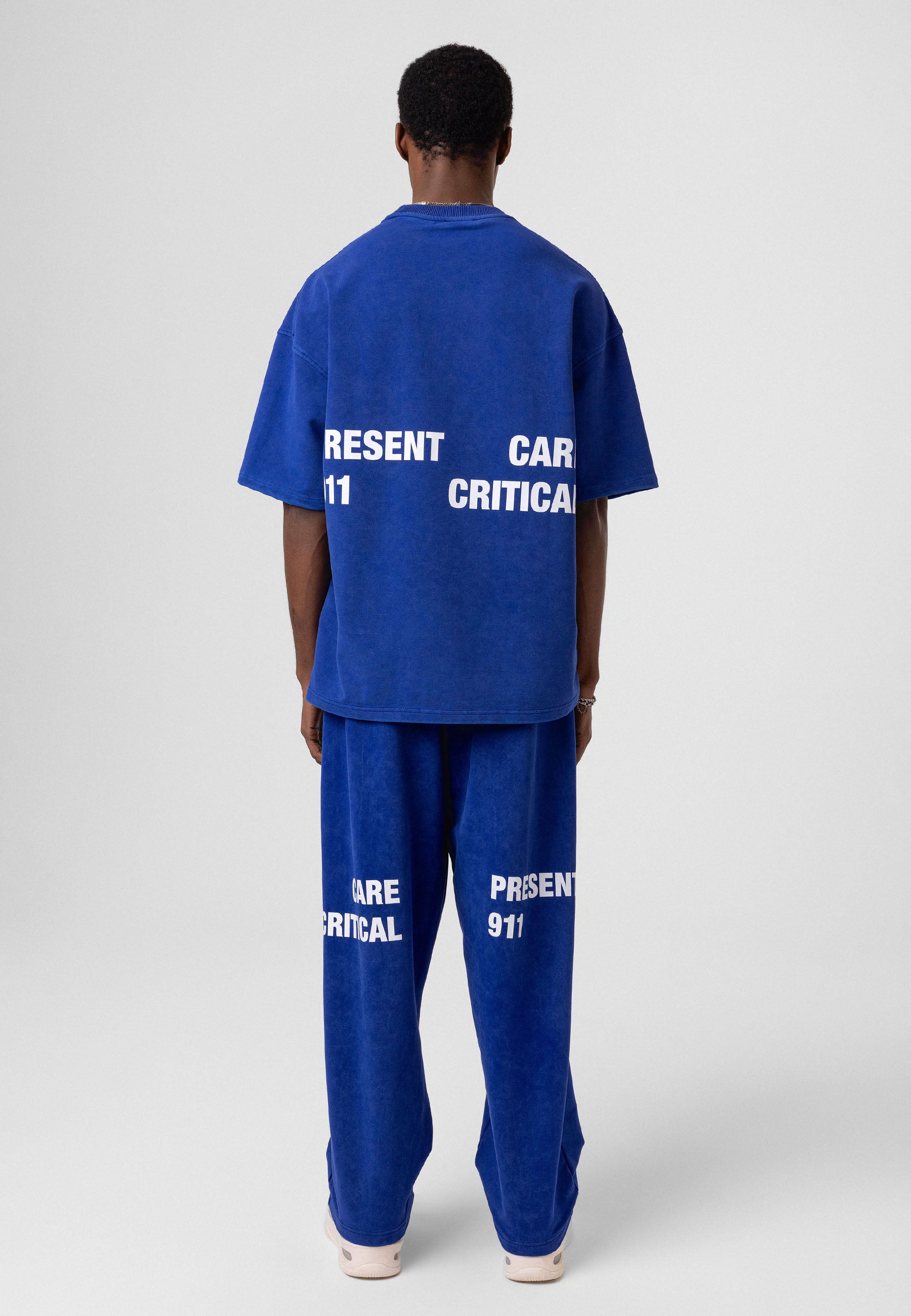 Oversized Washed Track Pants – Street-Ready Comfort with Soft Texture