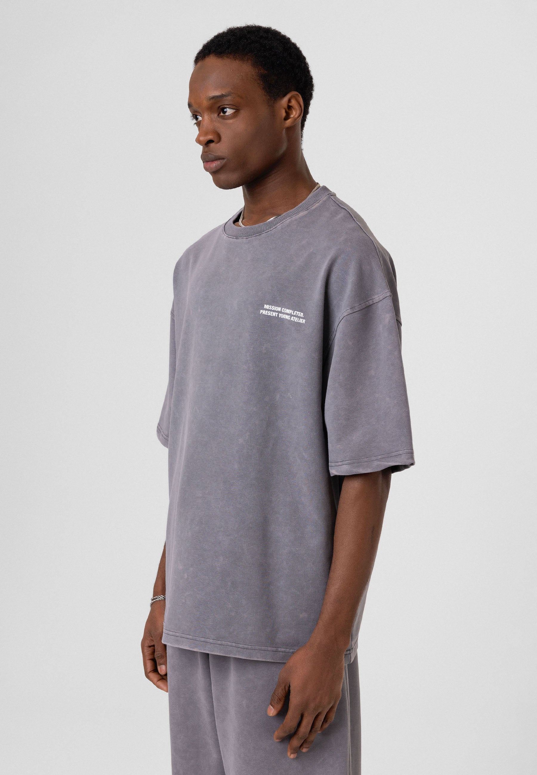 Oversized Washed Track Pants – Street-Ready Comfort with Soft Texture