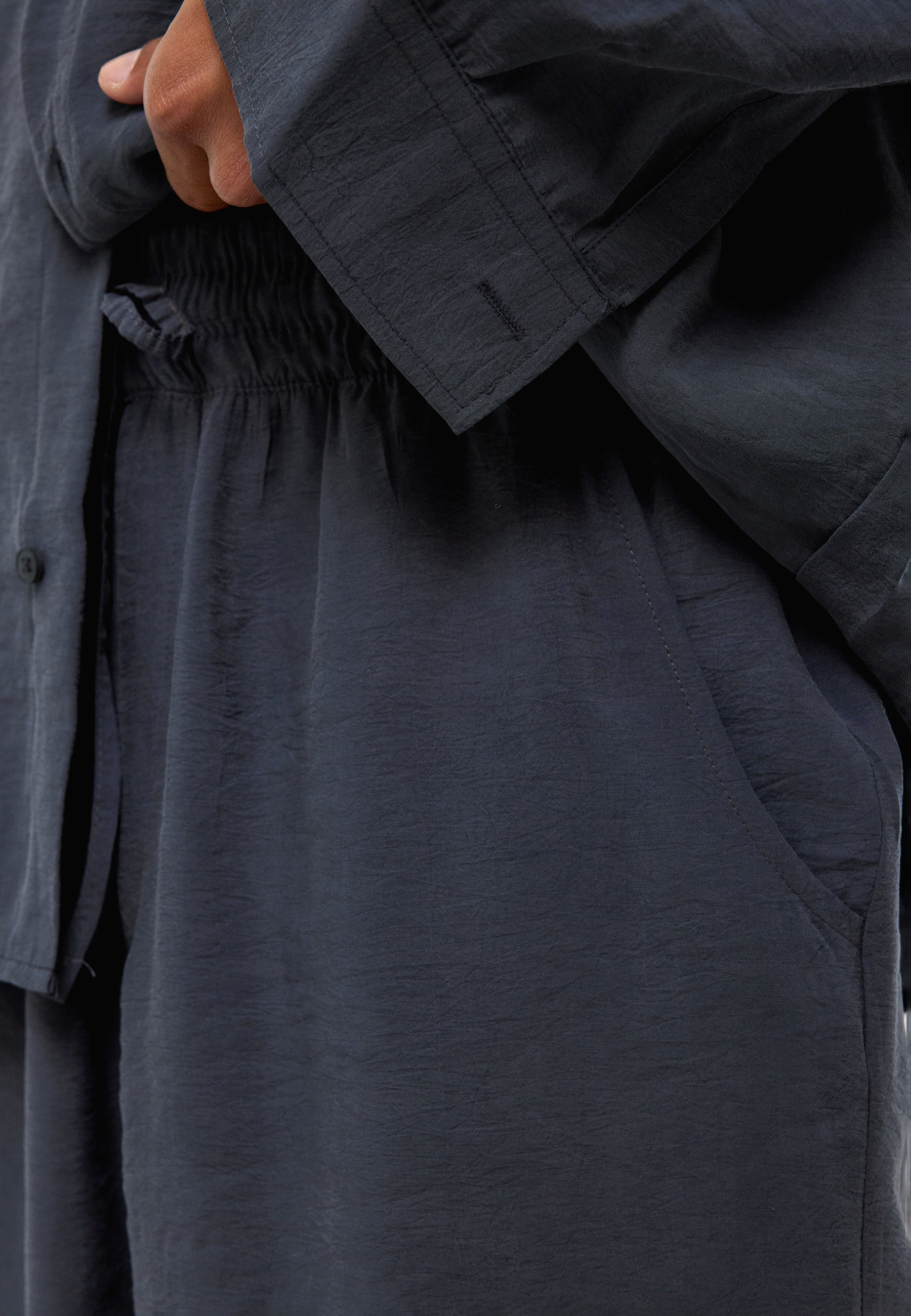 Baggy Fit Modal Trousers – Relaxed Wide-Leg Comfort