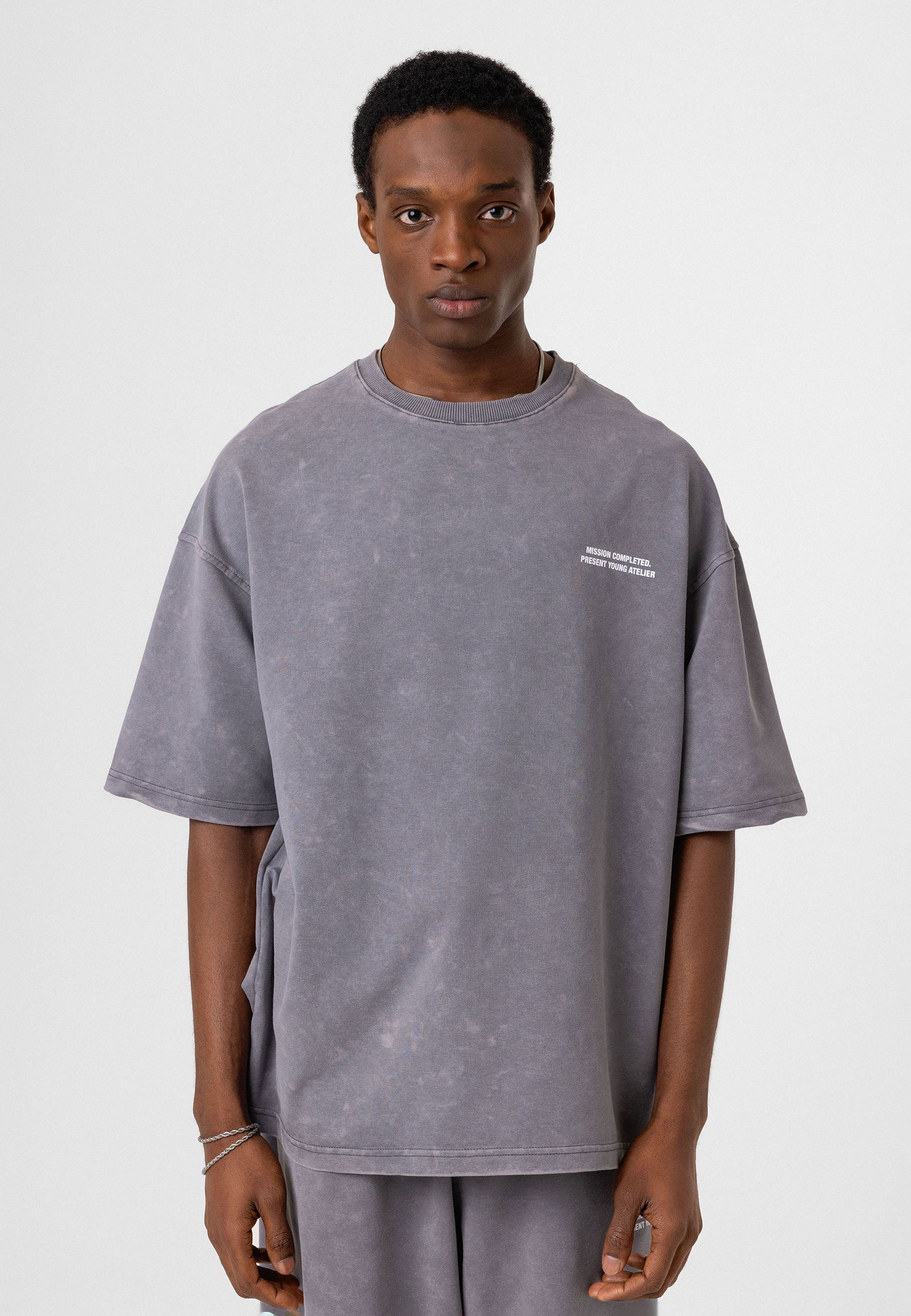 Oversized Washed Track Pants – Street-Ready Comfort with Soft Texture