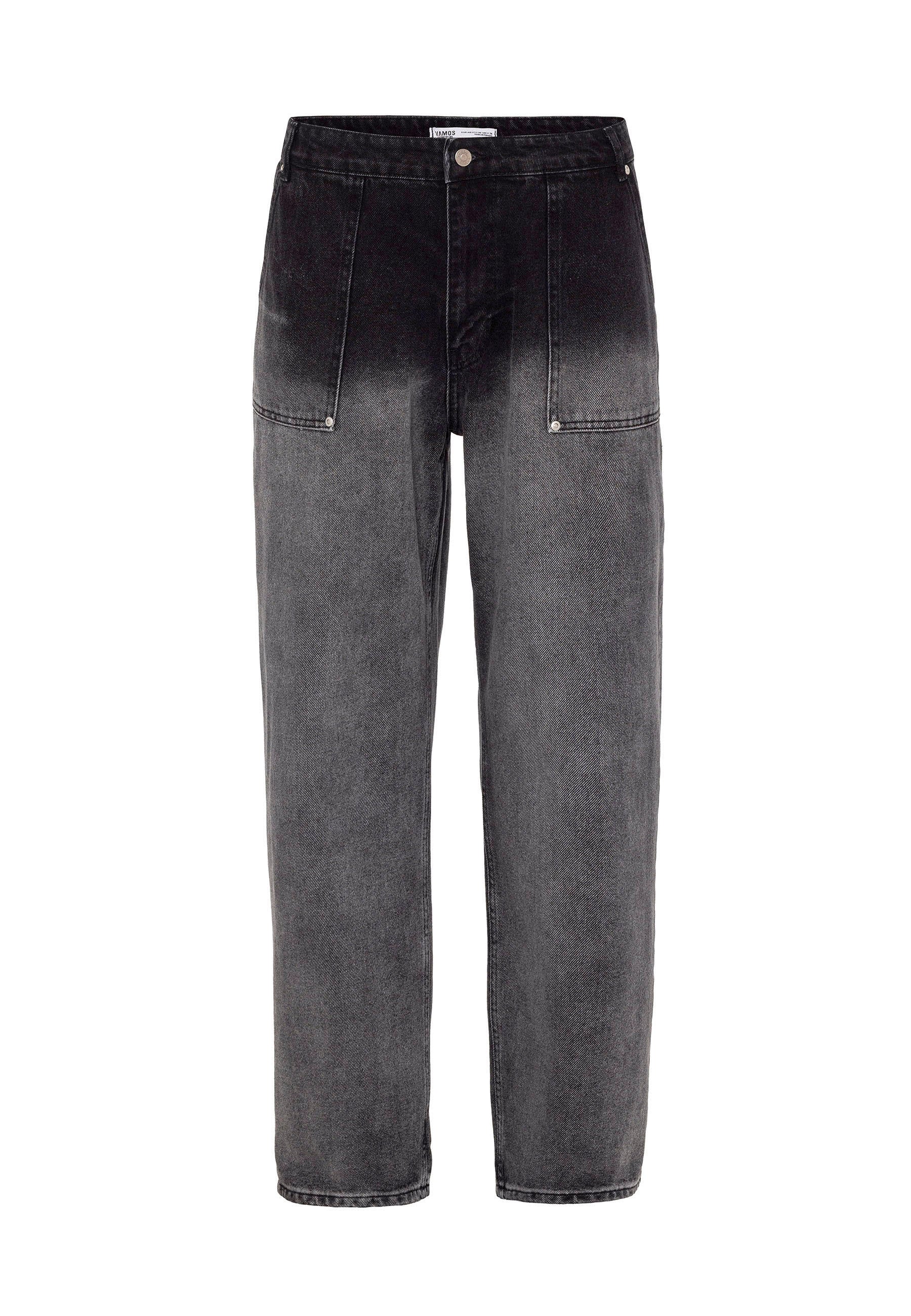 Barrel-Fit Denim Jeans – Wide Volume, Refined Structure