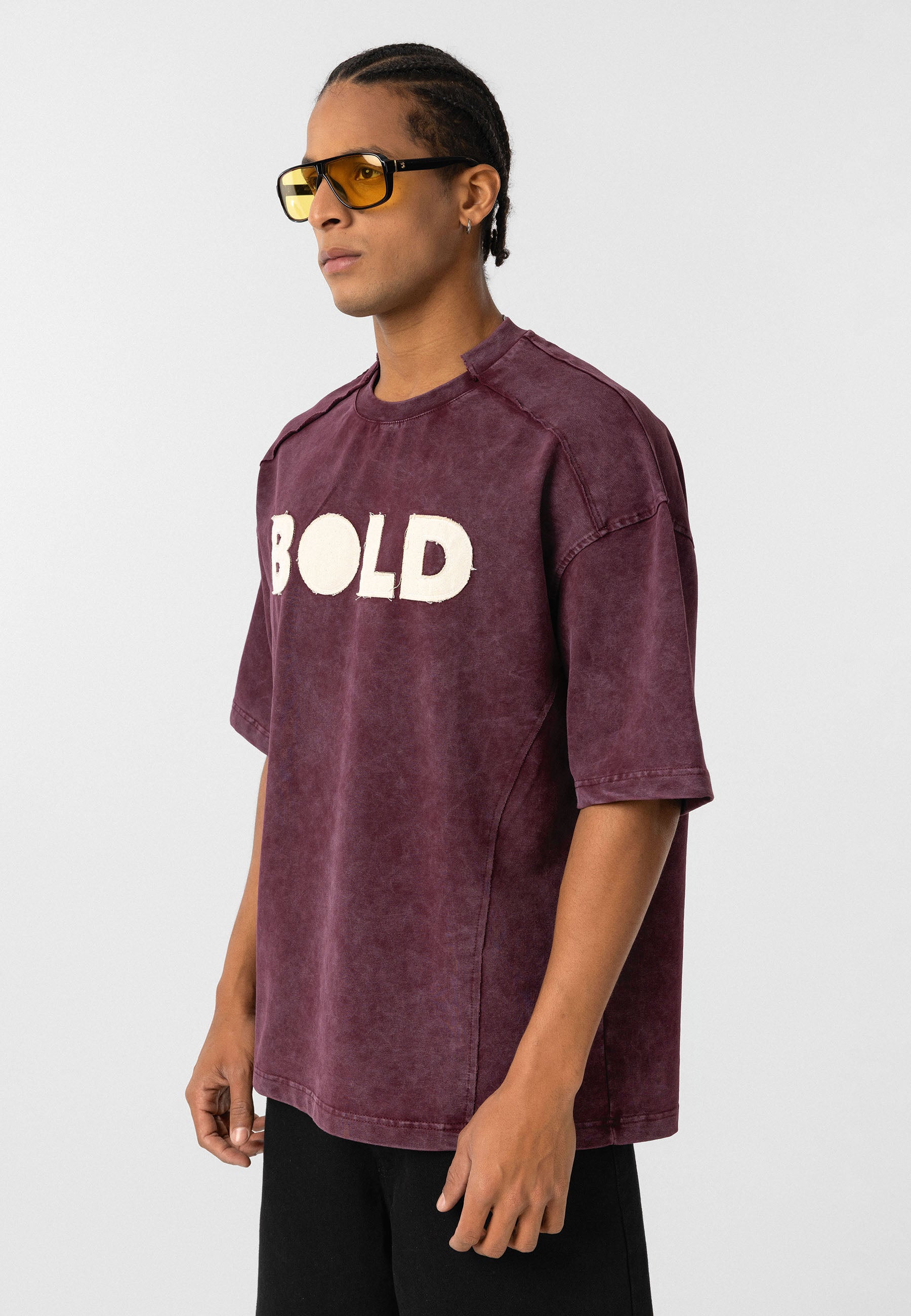 Oversized Washed Print T-shirts – Bold Front Graphic with Soft-Lived Texture