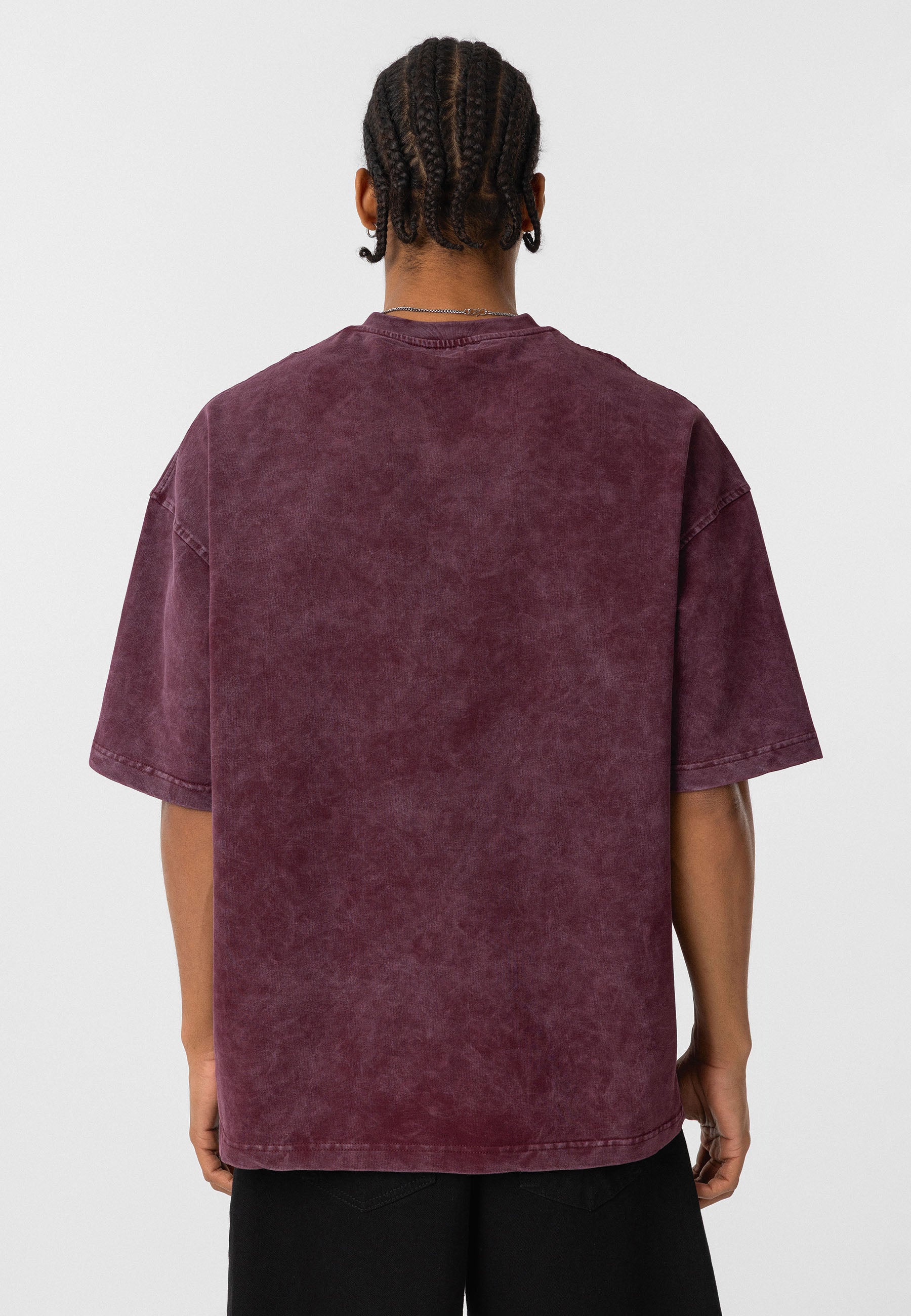 Oversized Washed Print T-shirts – Bold Front Graphic with Soft-Lived Texture