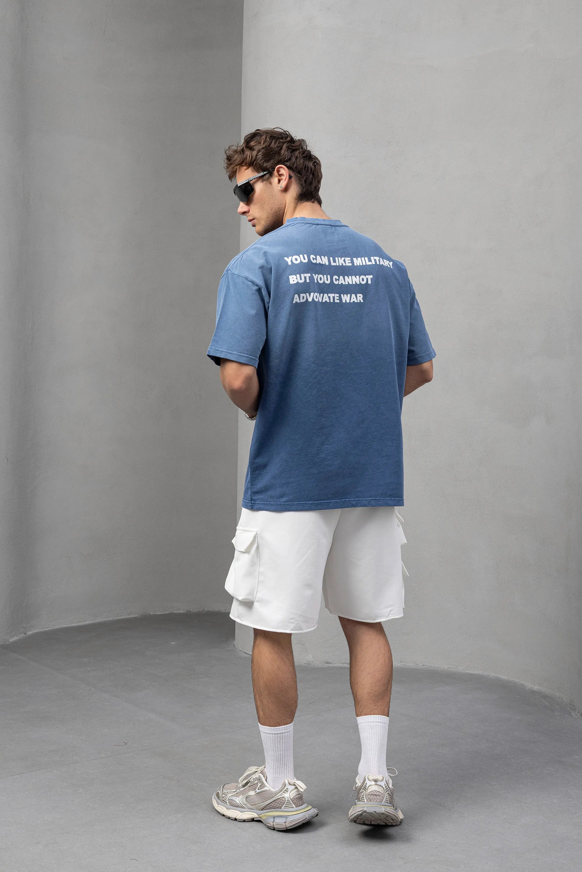 Army Print Graphic T-Shirt for Casual Fashion