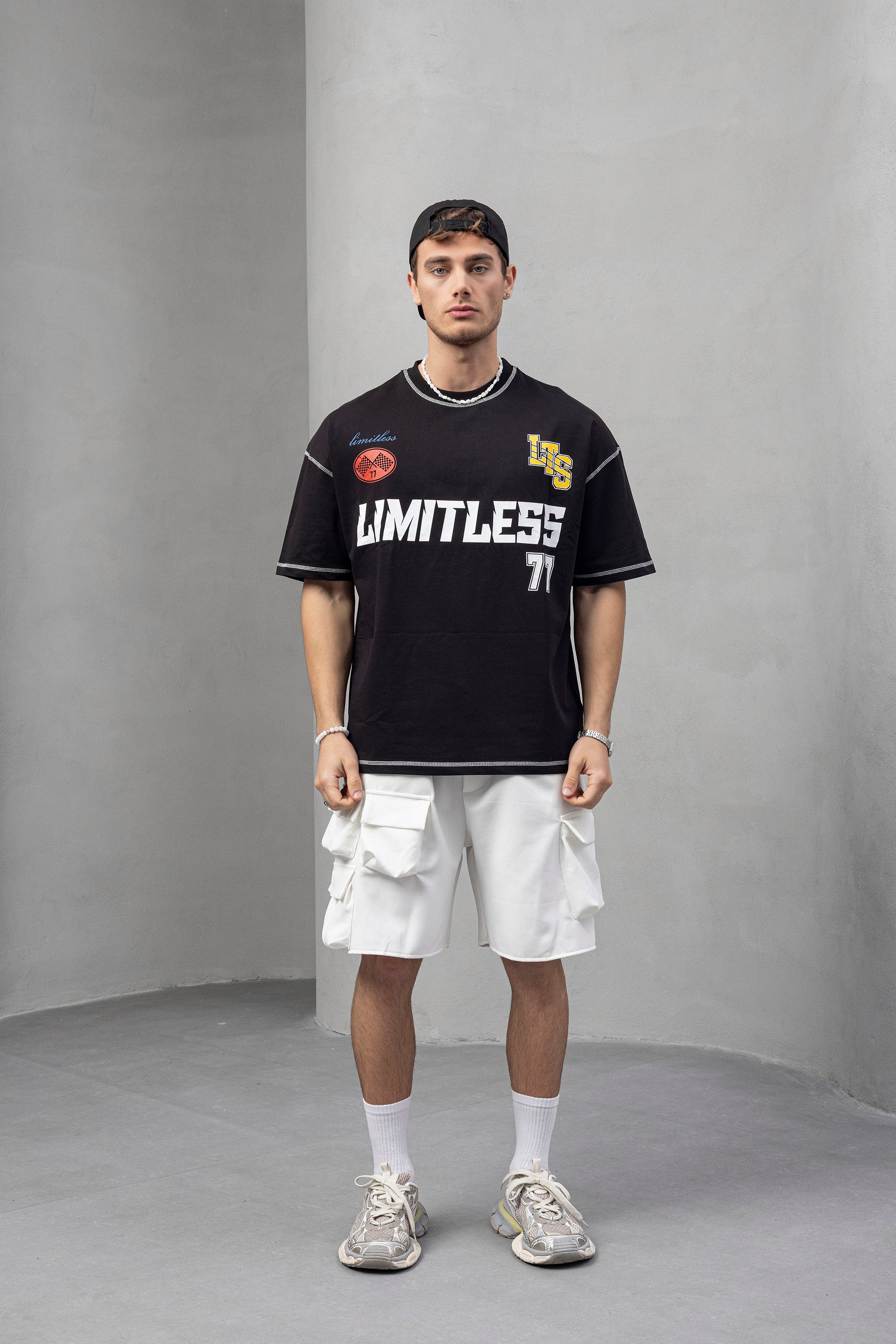 Black Oversized T‑Shirt – Bold Streetwear Essential