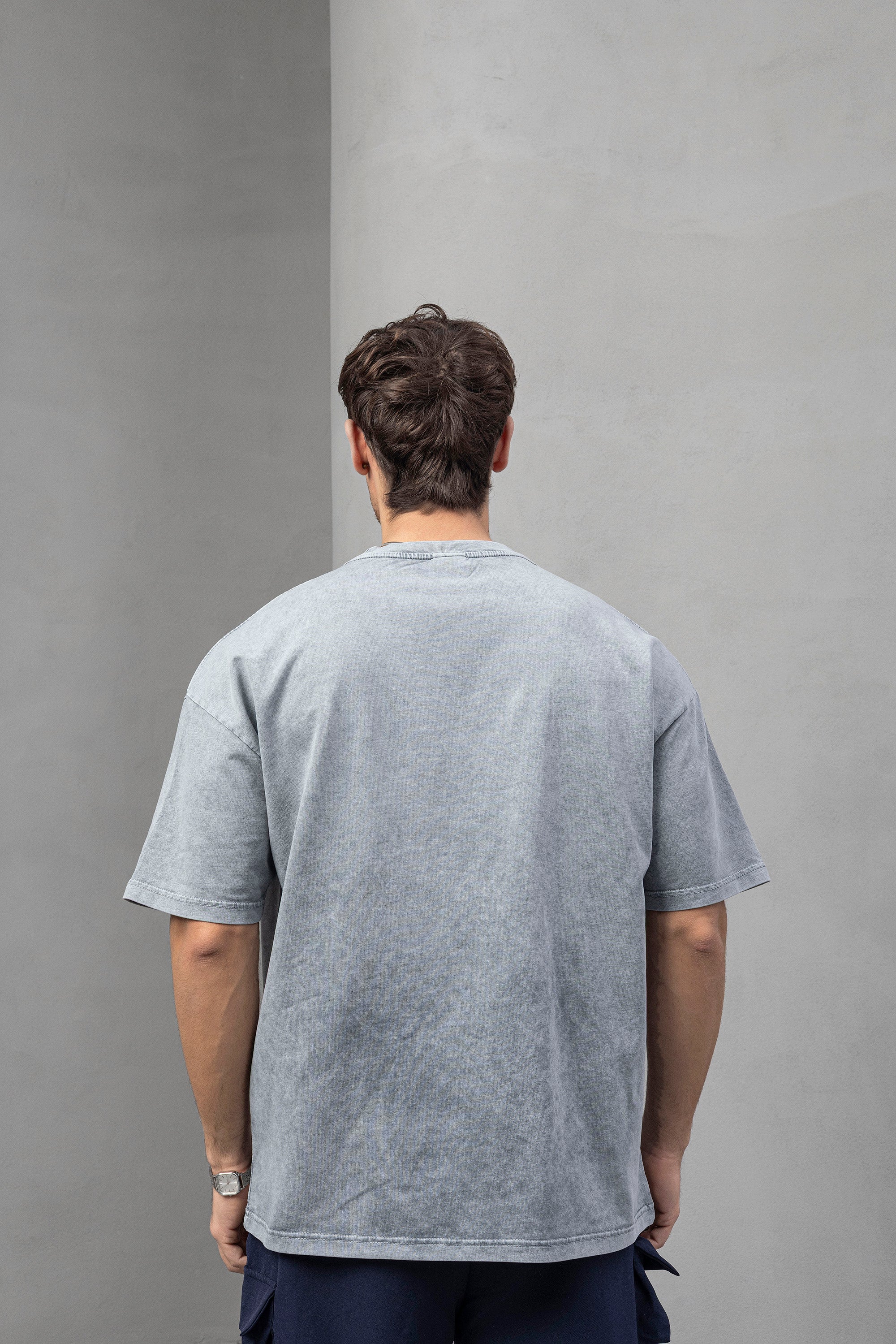 Oversized Washed T-shirts – Relaxed Silhouette, Soft Vintage Tone