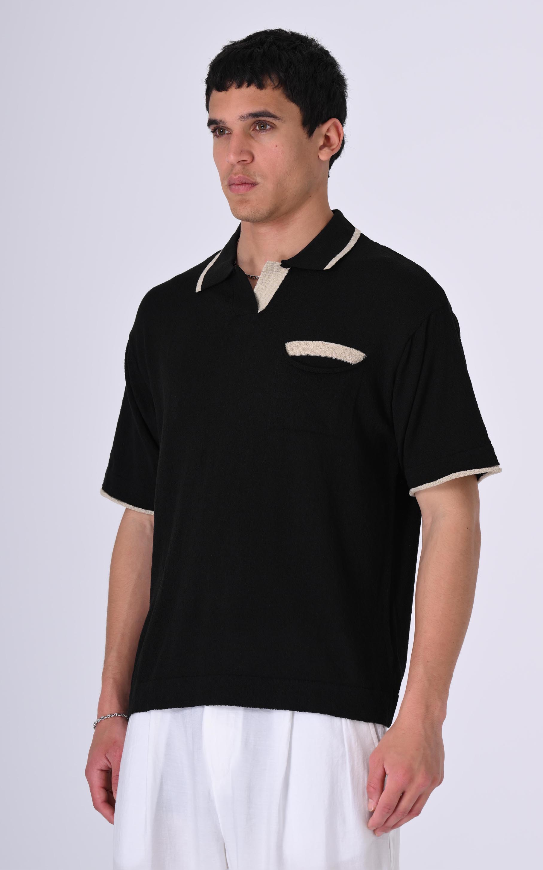 Versatile Solid Polo Tee – Pink, Green, Blue & Black